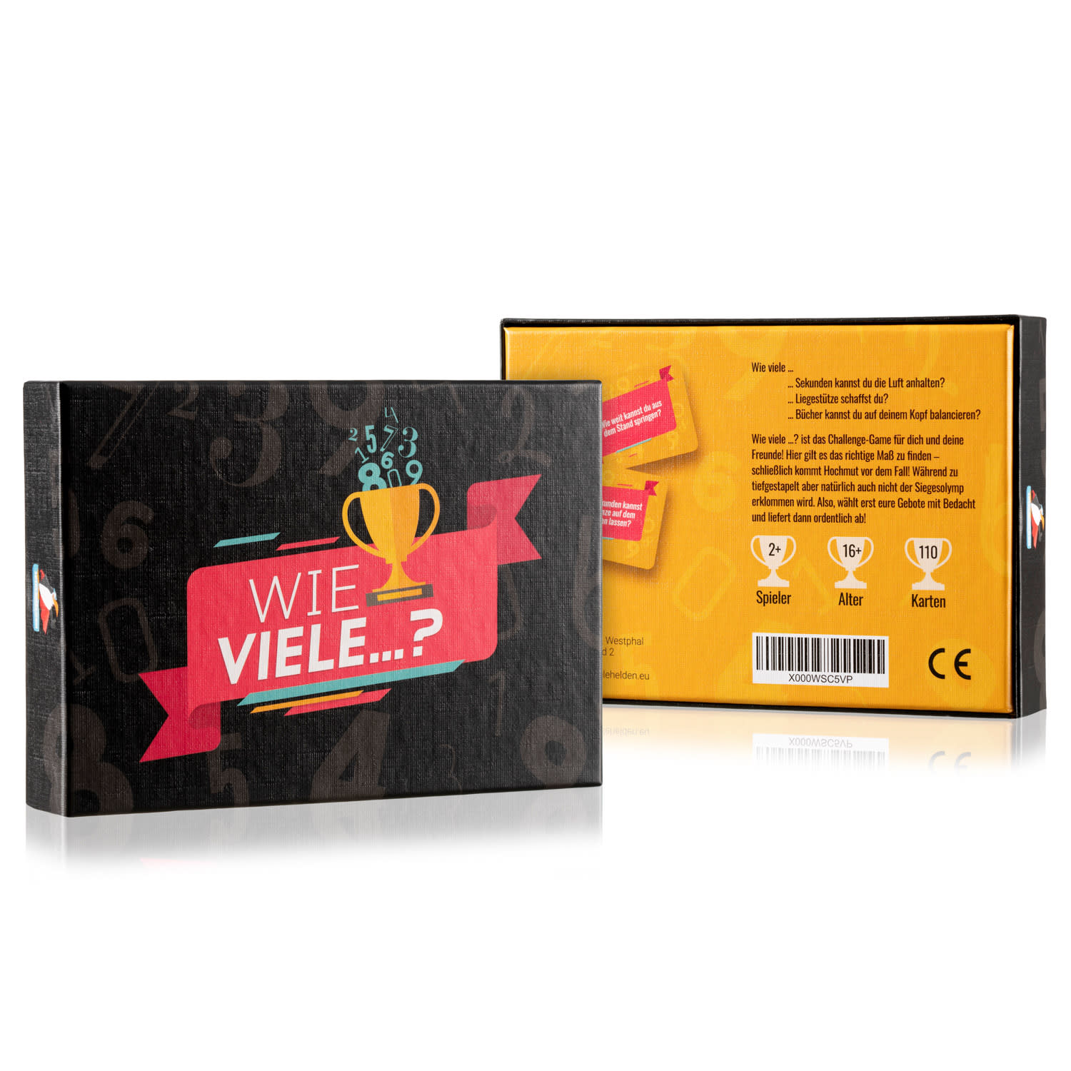 Wie viele...? Partyspiel Kartenspiel 100+ spannende Challenges 