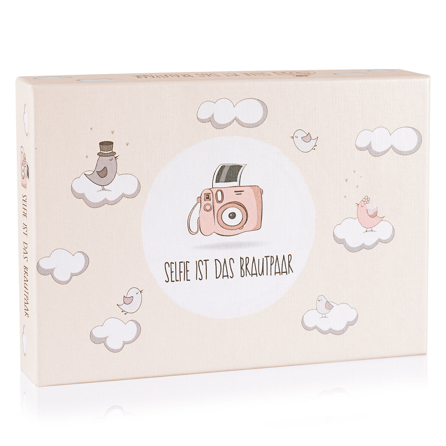 Selfie ist das Brautpaar XXL Svatební hra Cognitive game 112  karet 