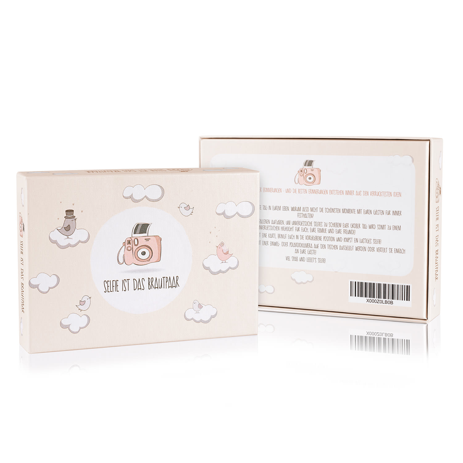 Selfie ist das Brautpaar XXL Svatební hra Cognitive game 112  karet 