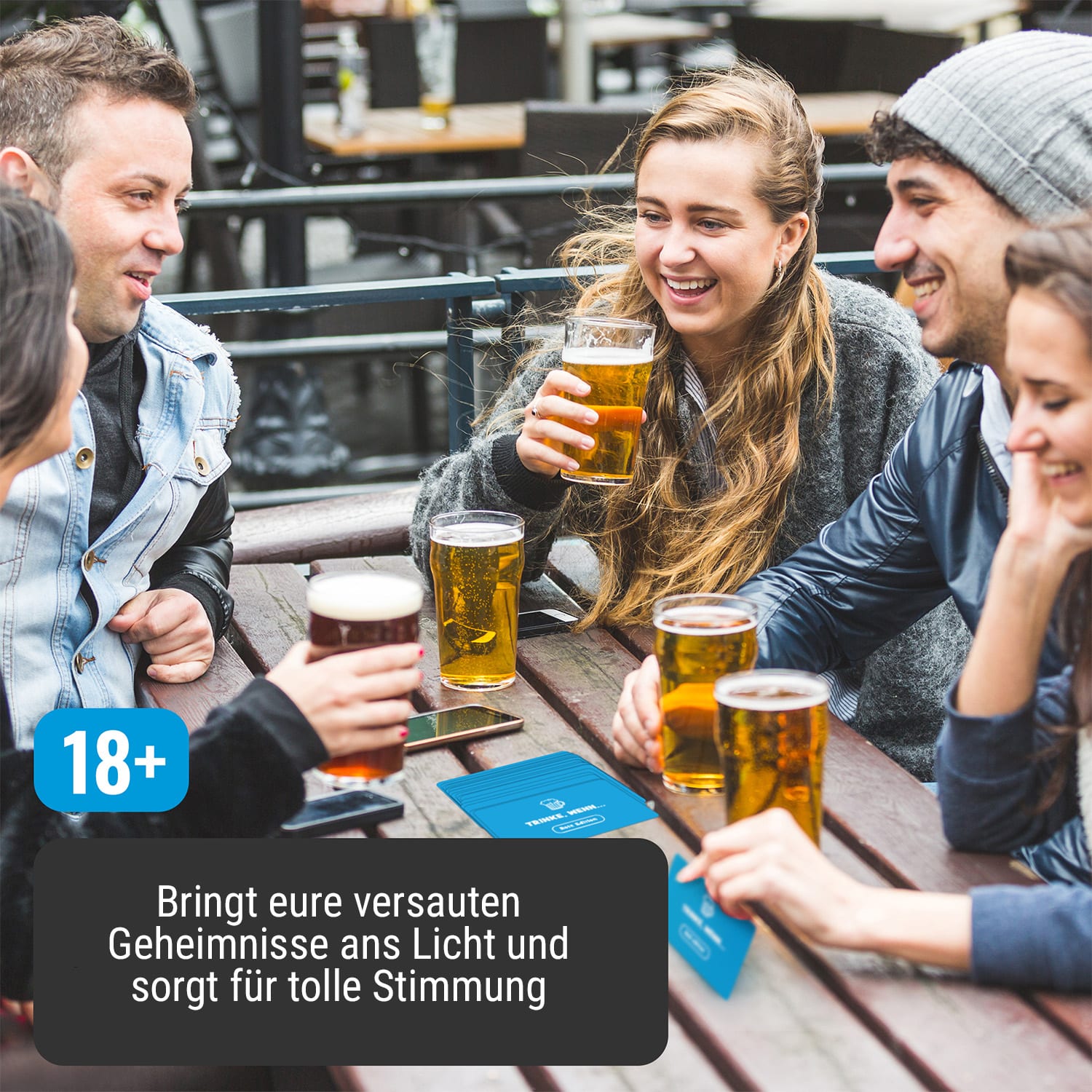 Trinke wenn... Blaue Edition Trinkspiel 100+ Fragen Spieler: 2+ Alter: ab 18 