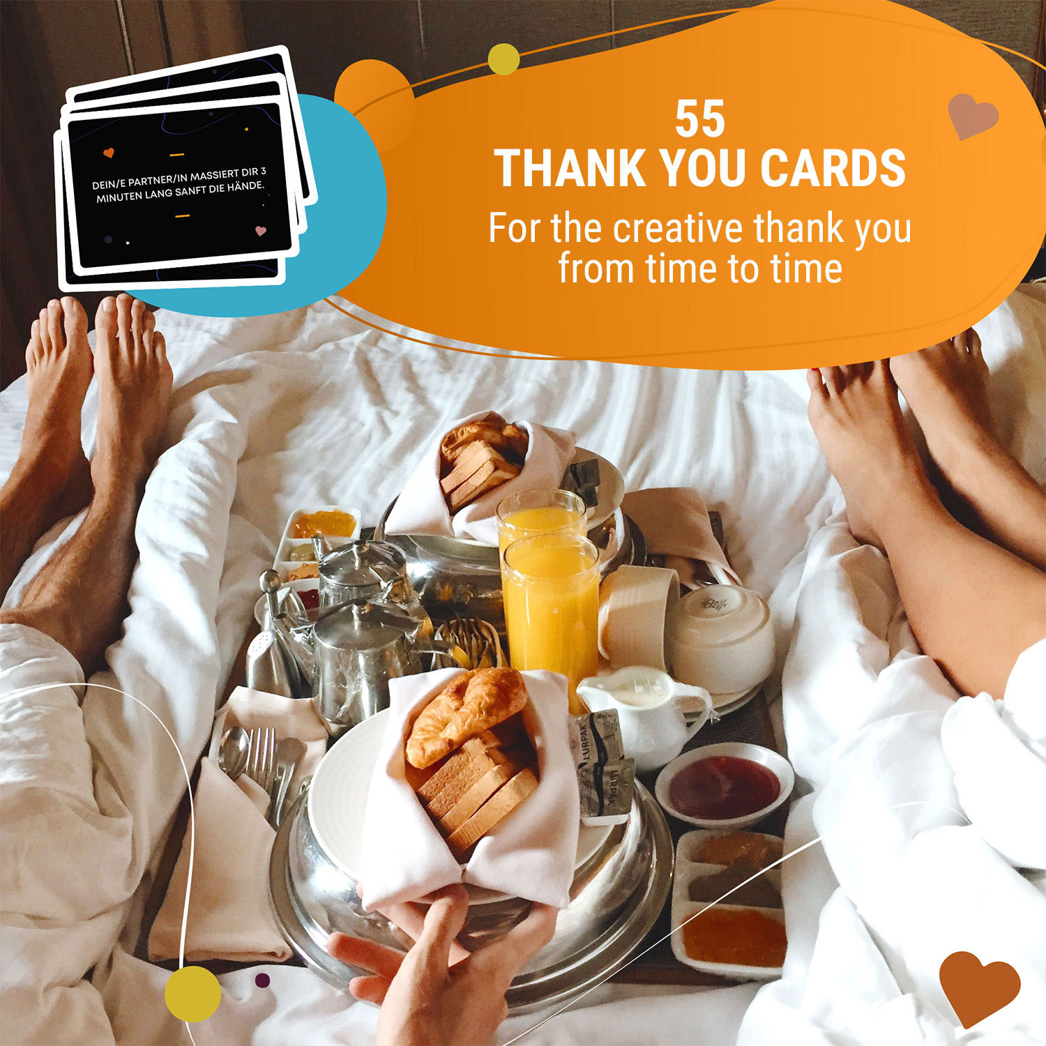 Zahvalnice za parove Kartaška igra 55 kreativnih, romantičnih  ideja 