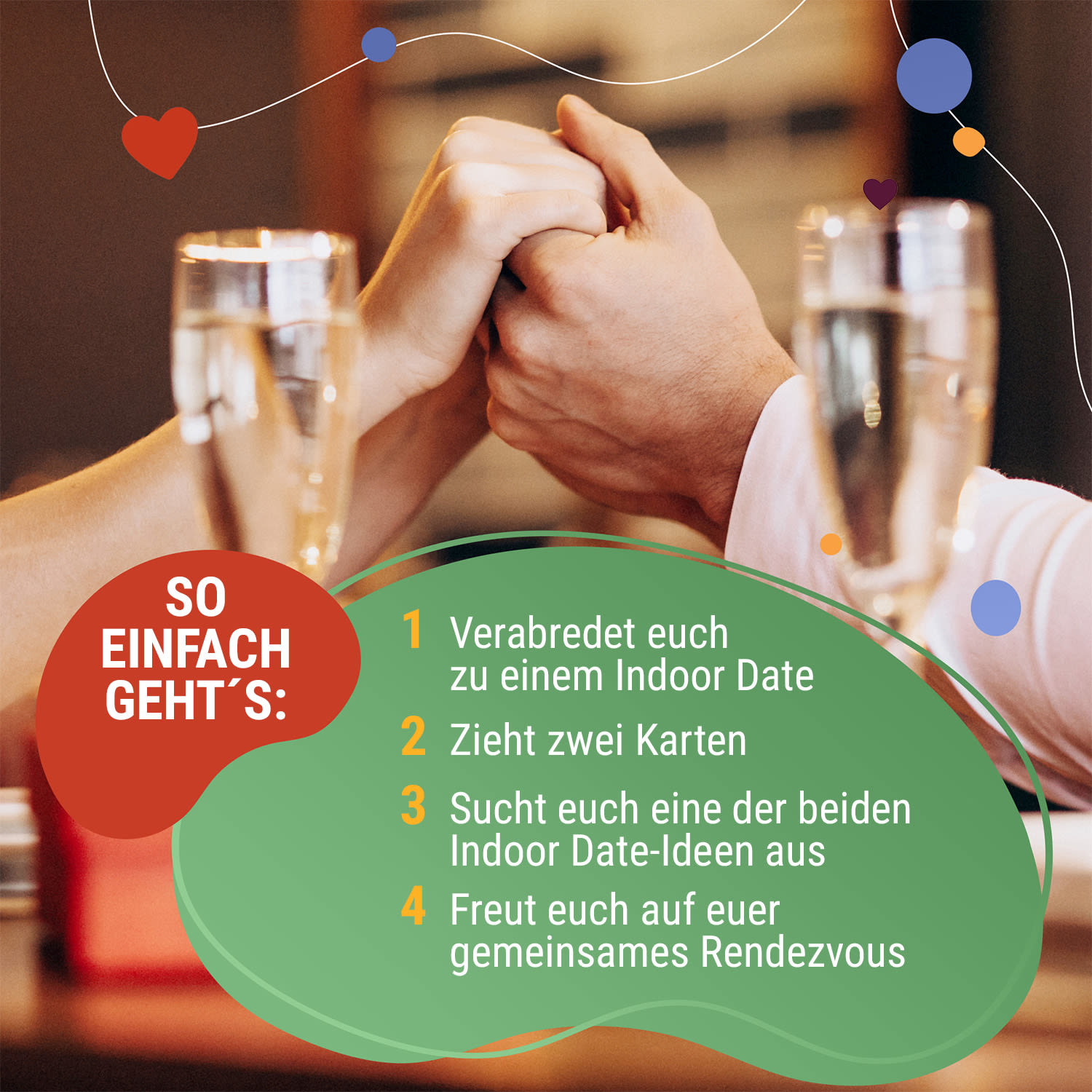 Indoor Dates Kartenspiel für Paare 55 liebevolle Date-Ideen  Hochzeitsgeschenk 