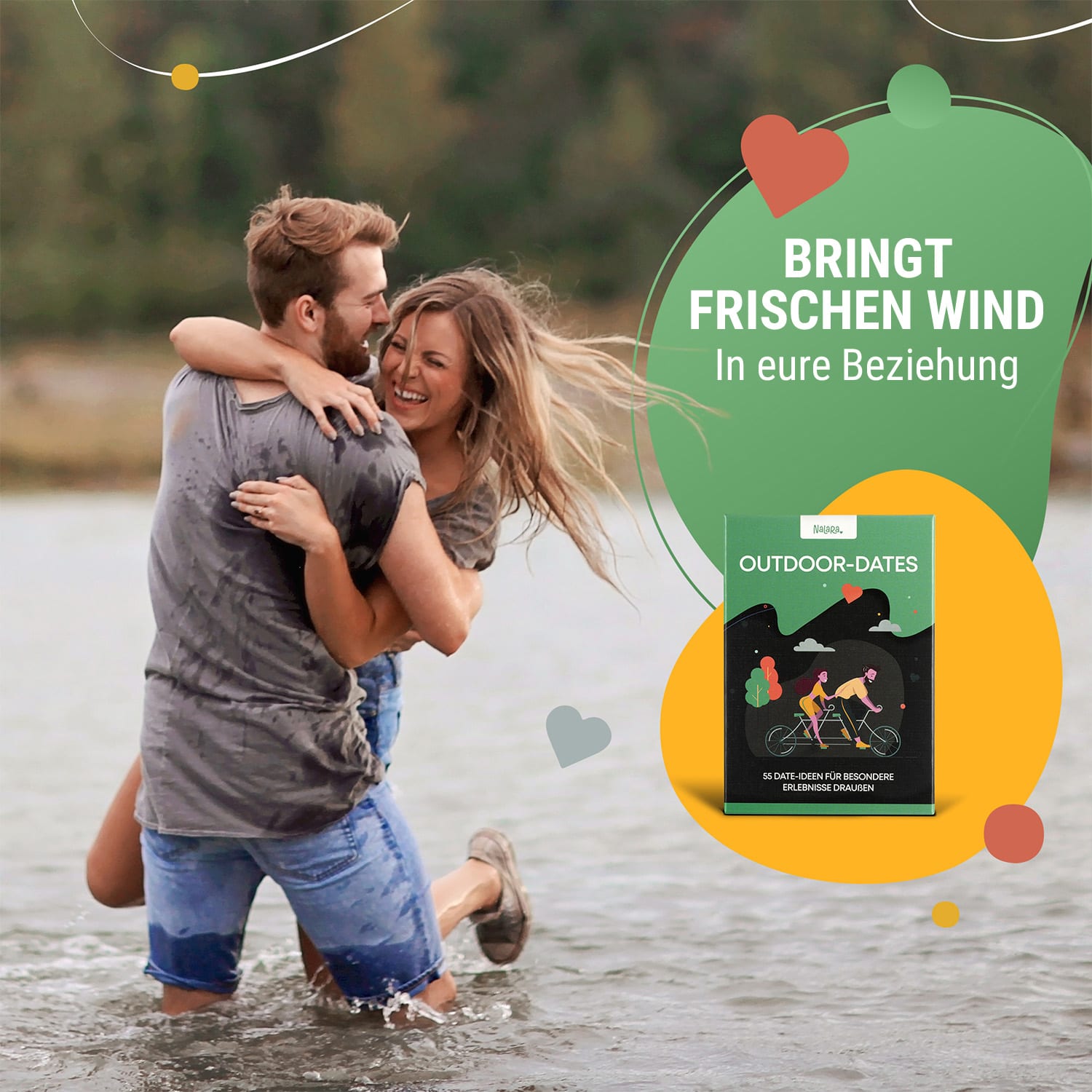 Outdoor Dates Kartenspiel für Paare 55 liebevolle Date-Ideen  Hochzeitsgeschenk 