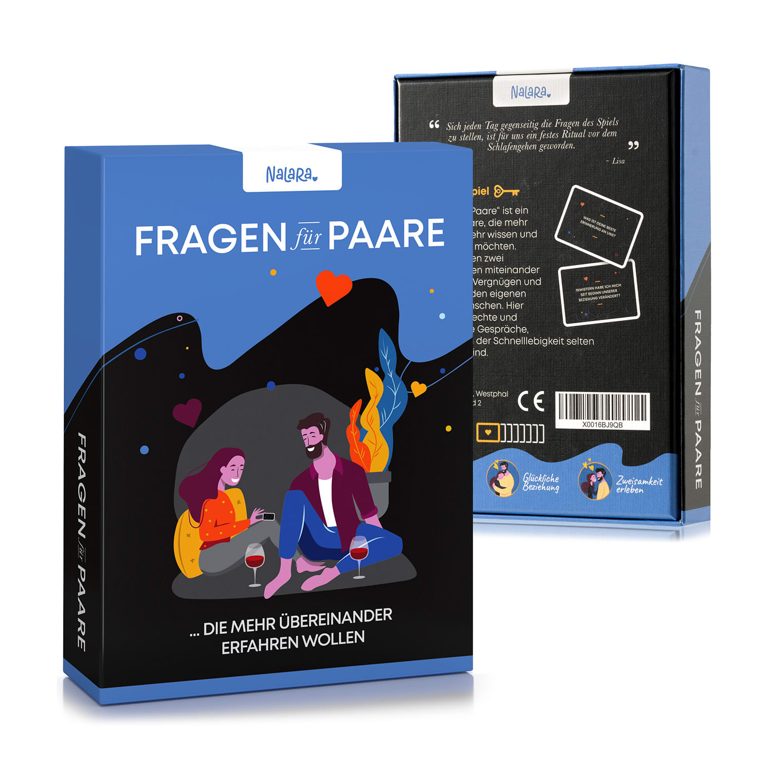 Fragen für Paare... Kartenspiel für Paare 100 spannende Fragen 