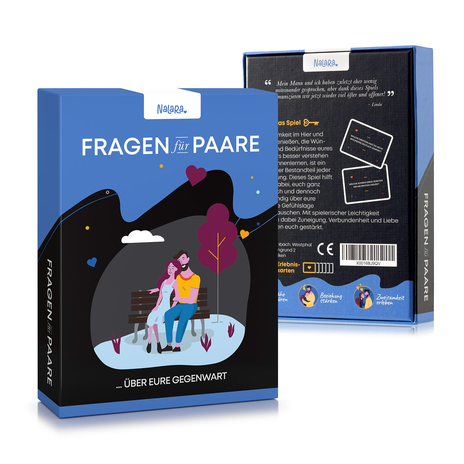 Fragen für Paare... Gegenwart kartaška igra za parove 100 uzbudljivih pitanja