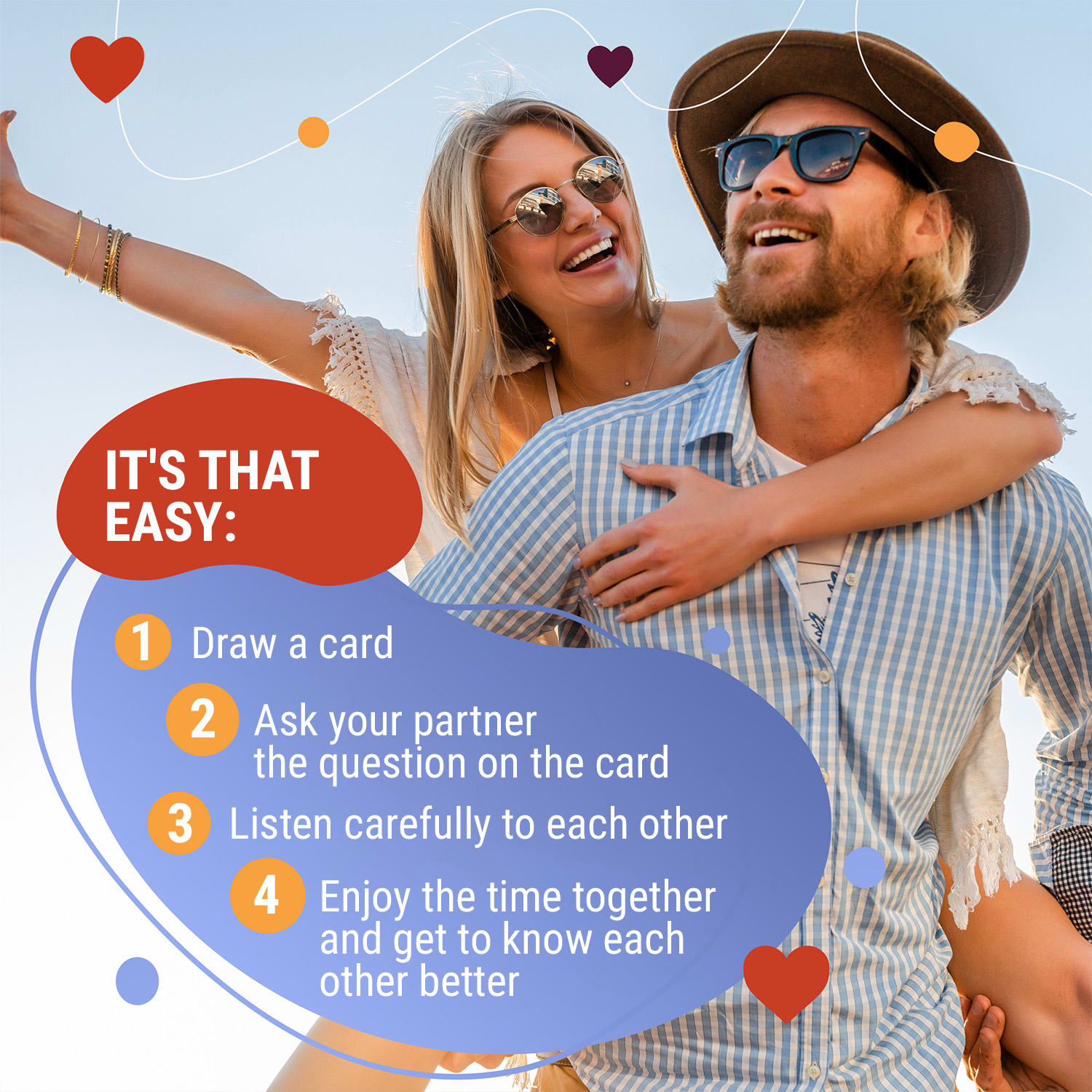 Fragen für Paare... Karetní hra pro páry 100 vzrušujících otázek 