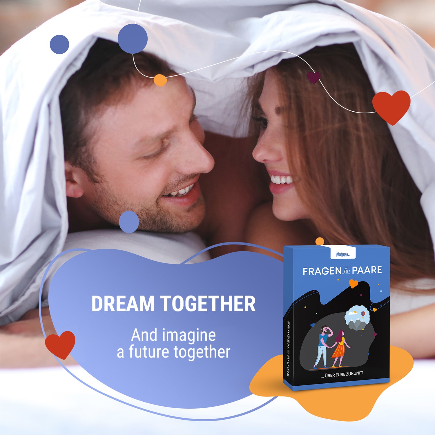 Fragen für Paare... Karetní hra pro páry 100 vzrušujících otázek 