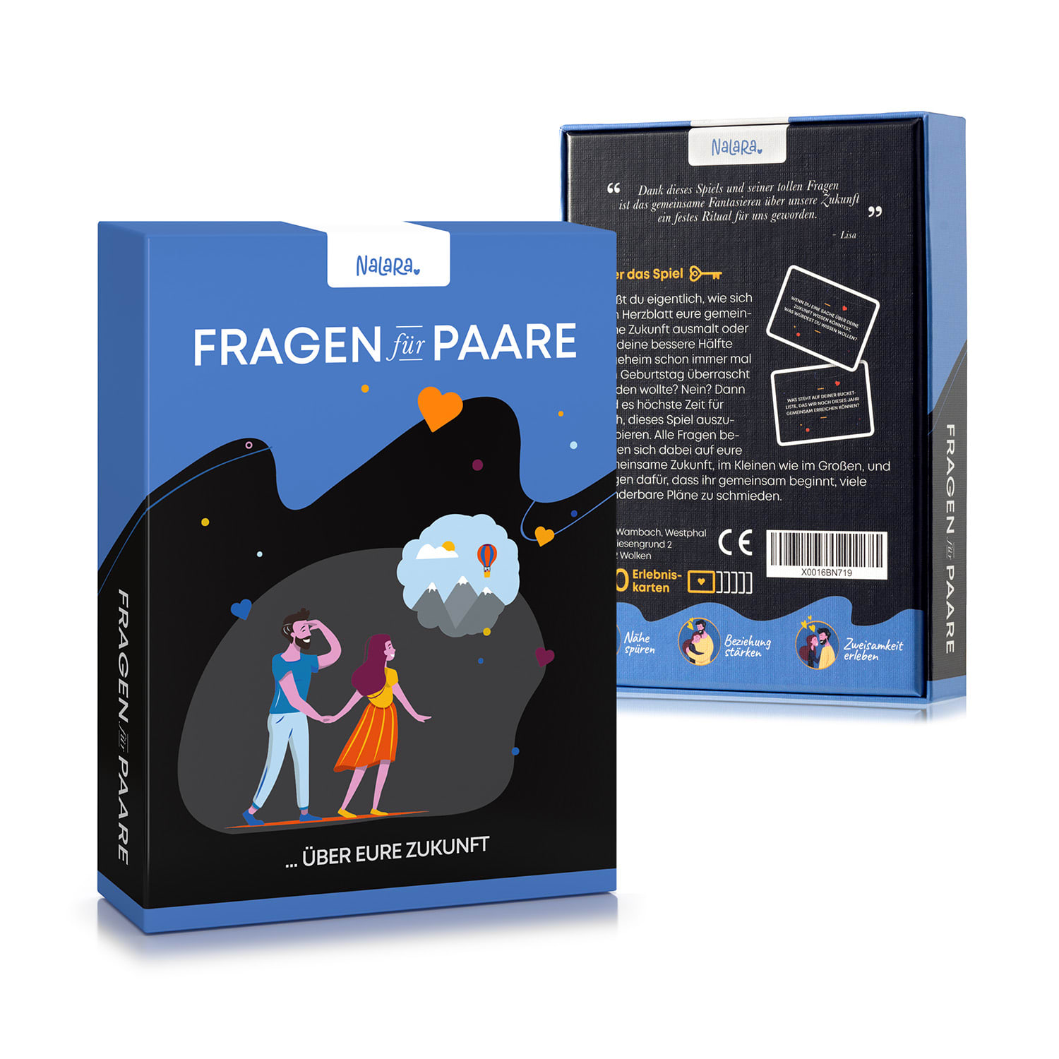 Fragen für Paare... Karetní hra pro páry 100 vzrušujících otázek 