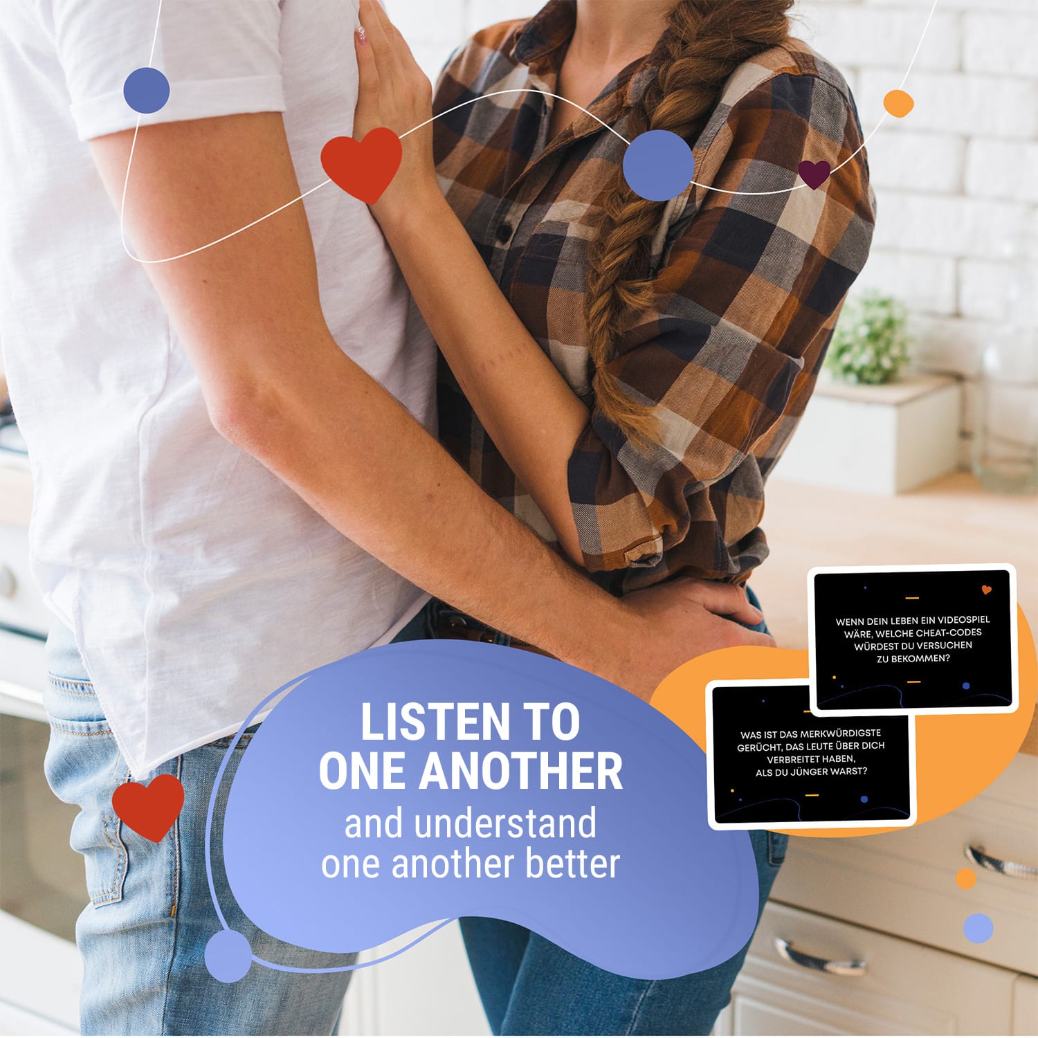 Karetní hra pro páry 100 vzrušujících otázek 