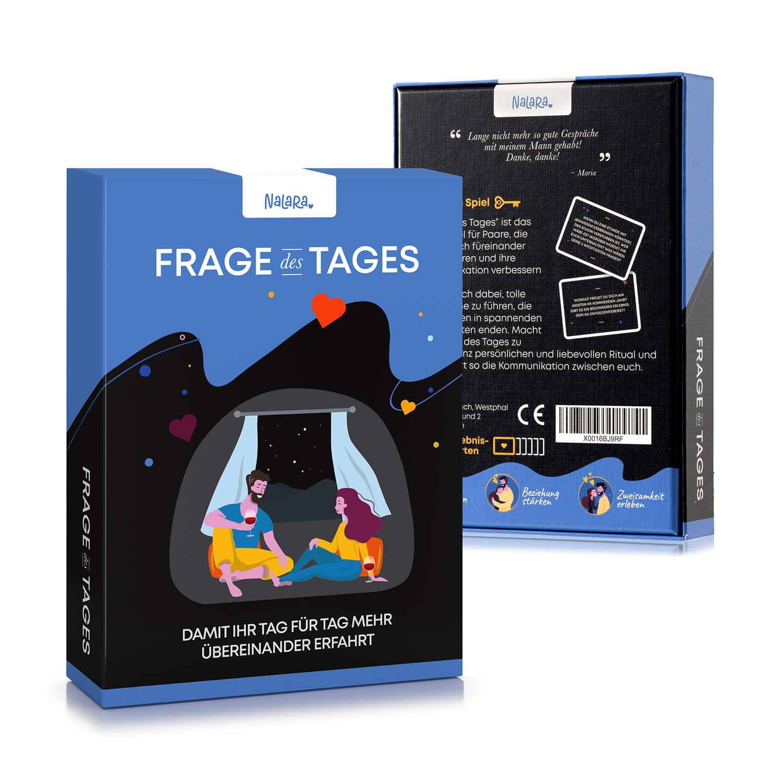 Frage des Tages Hra pro páry Karetní hra pro páry 100 vzrušujících otázek 