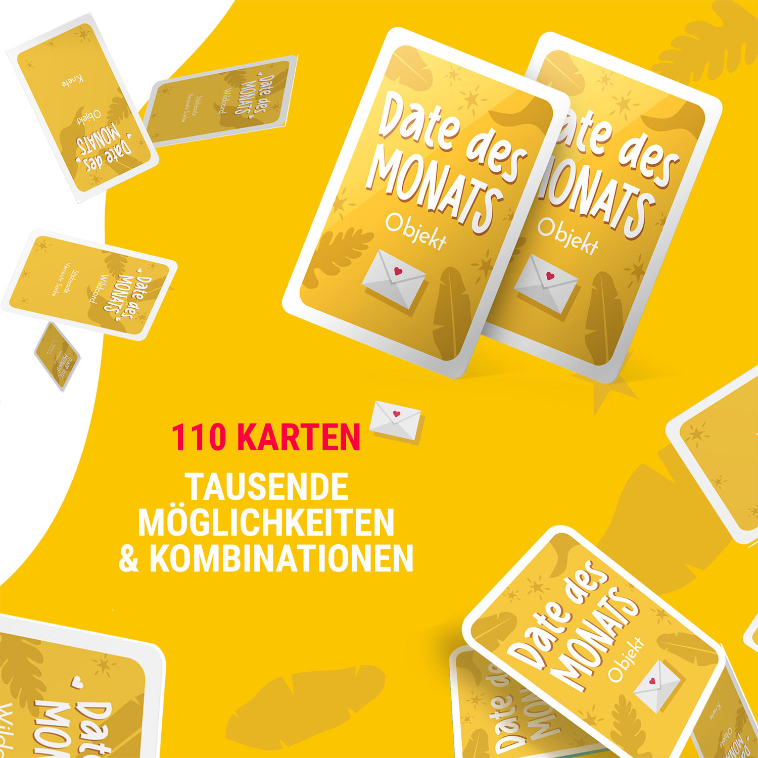 Date des Monats Kartenspiel für Paare liebevolle Date-Ideen 