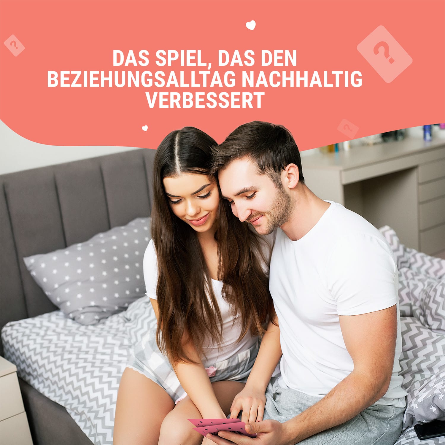 Momente zu zweit Kartenspiel für Paare mit lustigen Aufgaben 