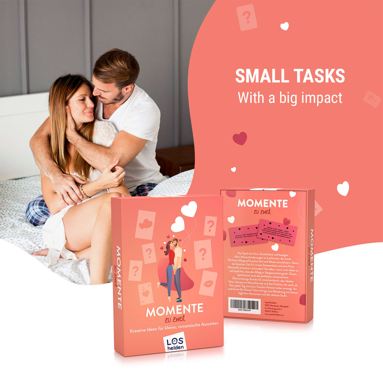 Momente zu zweit Kartaška igra za parove sa urnebesnim zadacima