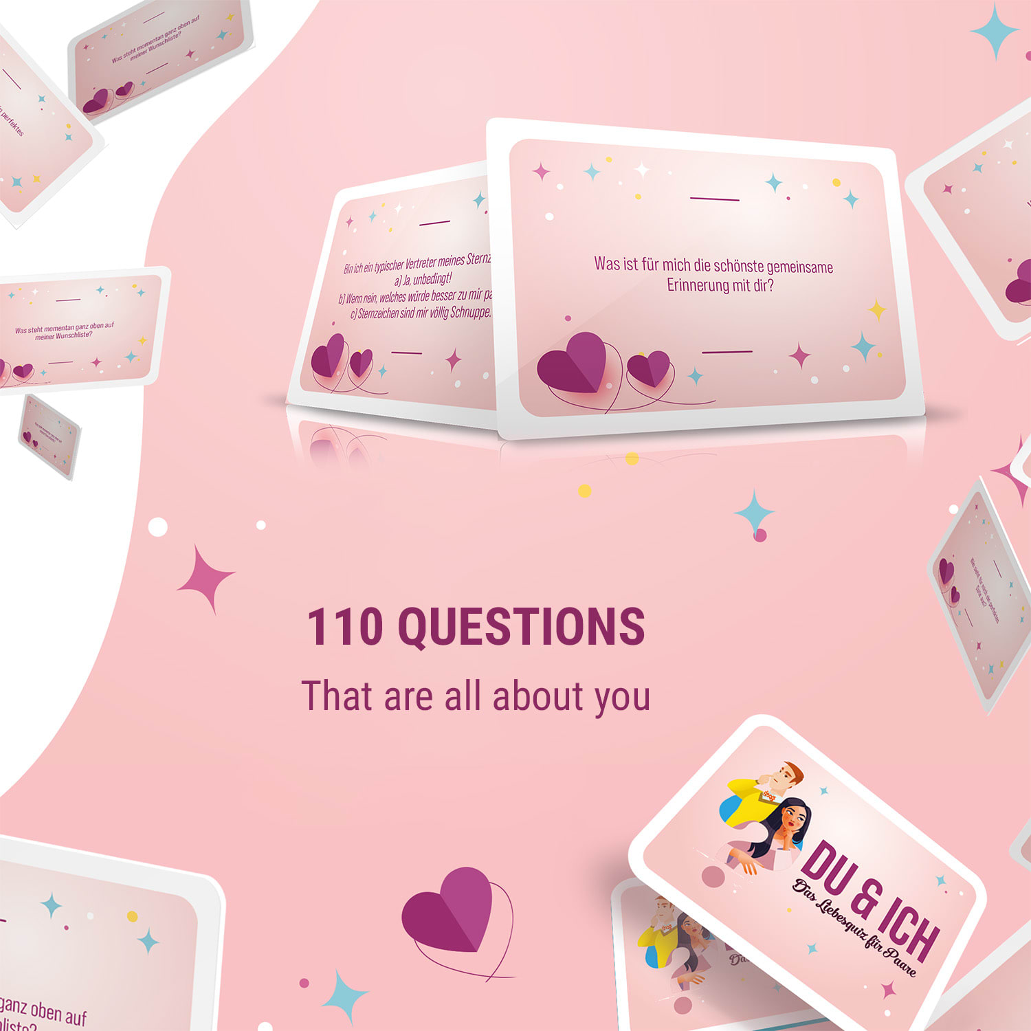 Du&Ich/Ty i Ja, quiz o miłości dla par, zabawne pytania, język niemiecki 