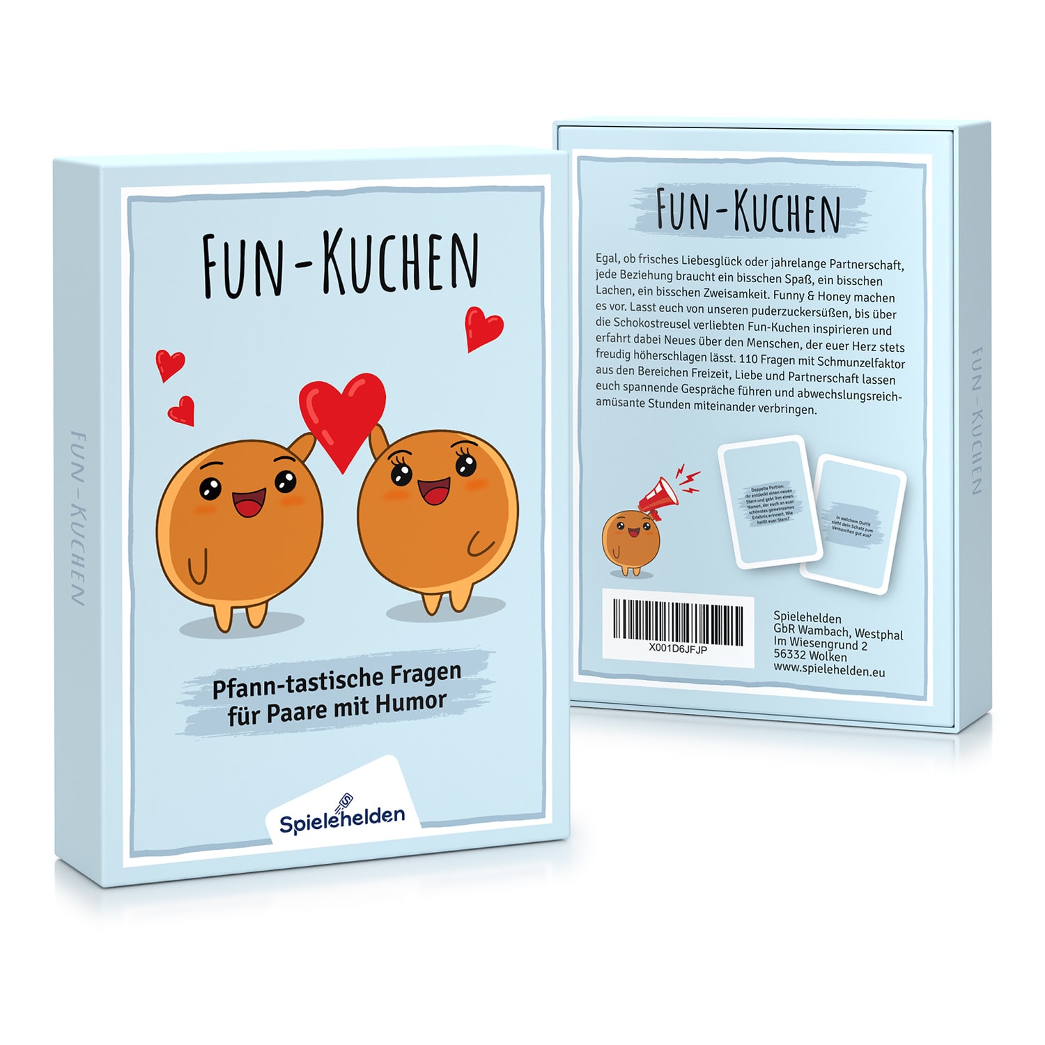 Fun-Kuchen Partnerska igra sa urnebesnim pitanjima za još veću pripadnost