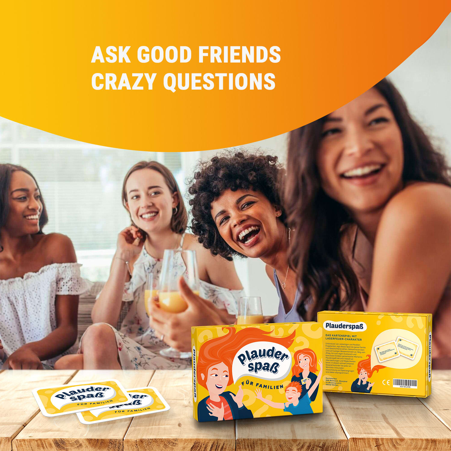 Plauderspaß for friends with fun questions for close  friendships 