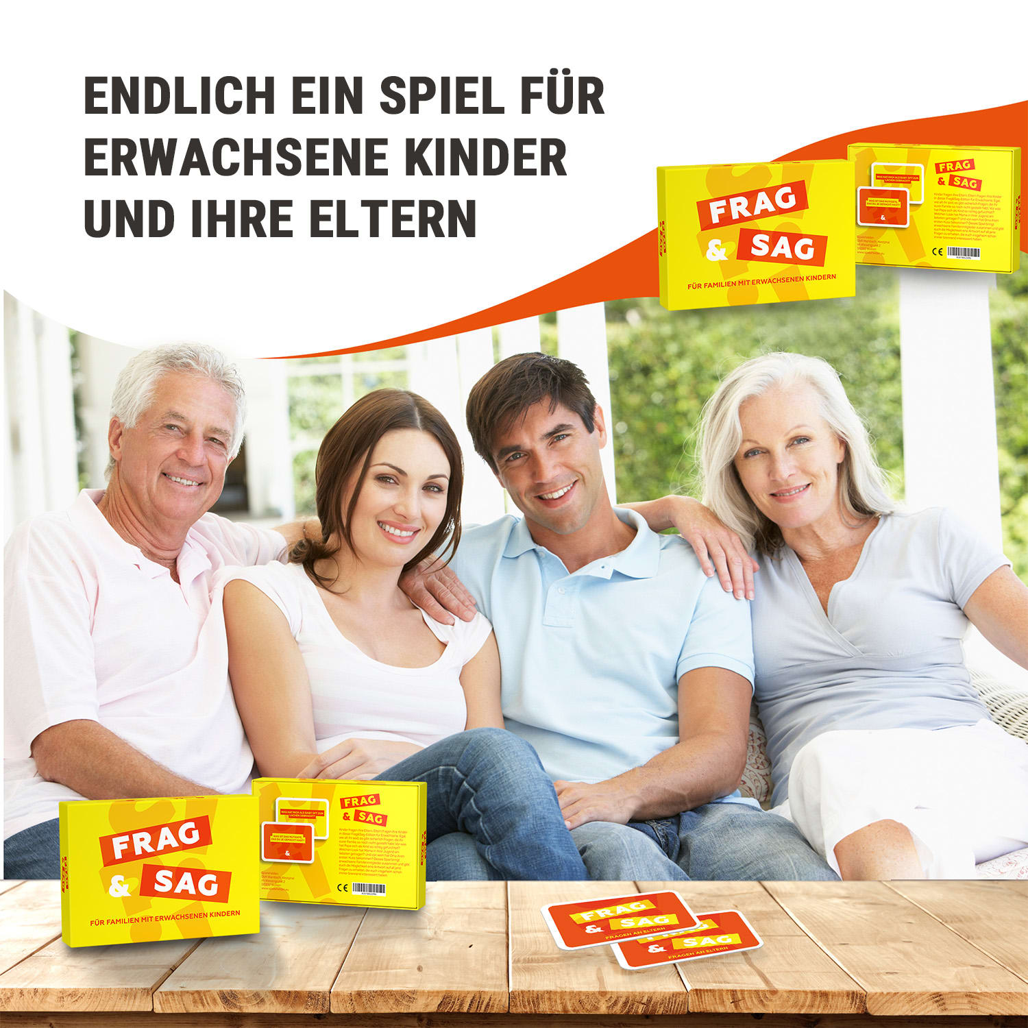 Frag&Sag Familie 18+ mit spannenden Fragen 