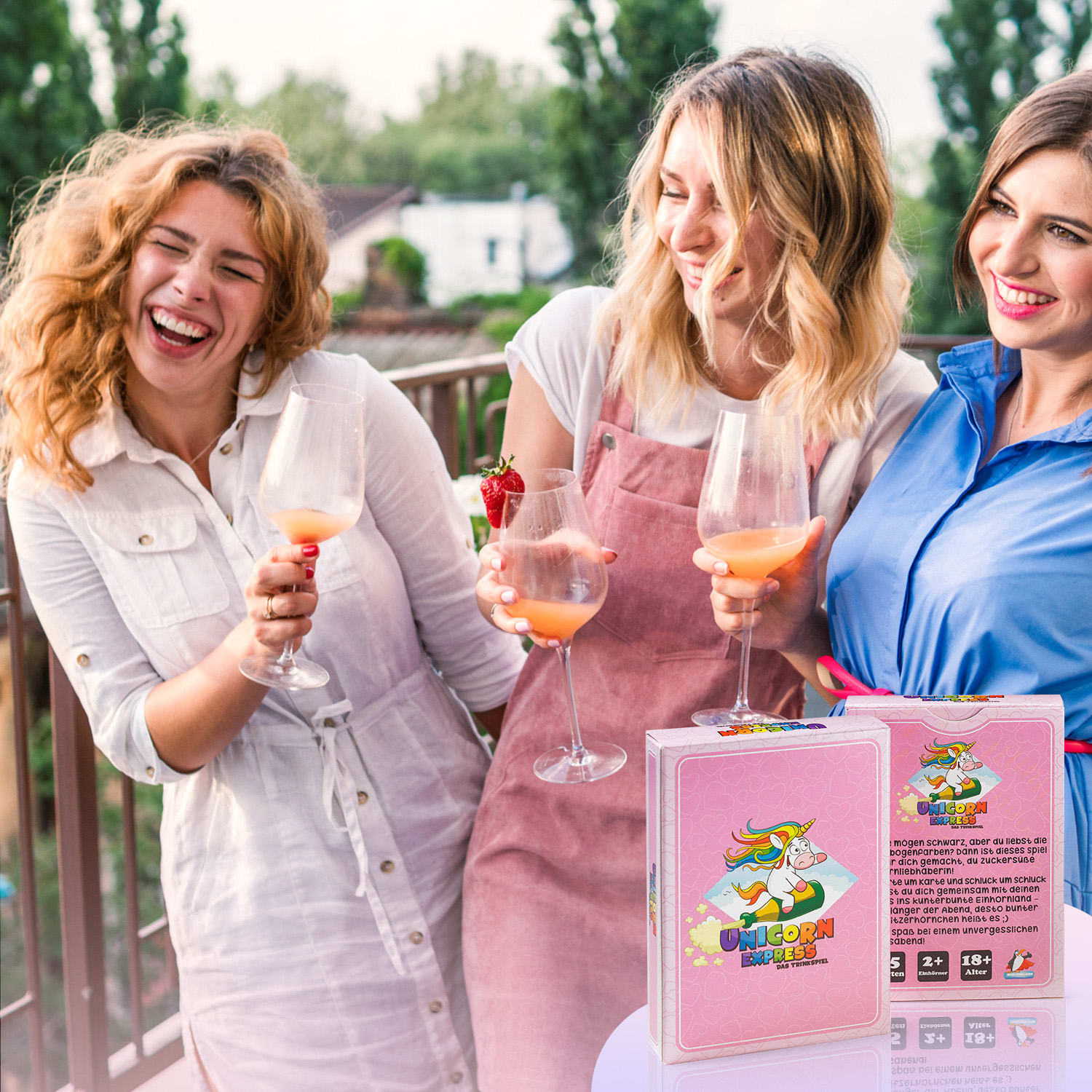 Unicorn Express Parti játék Női játék 55 kártya