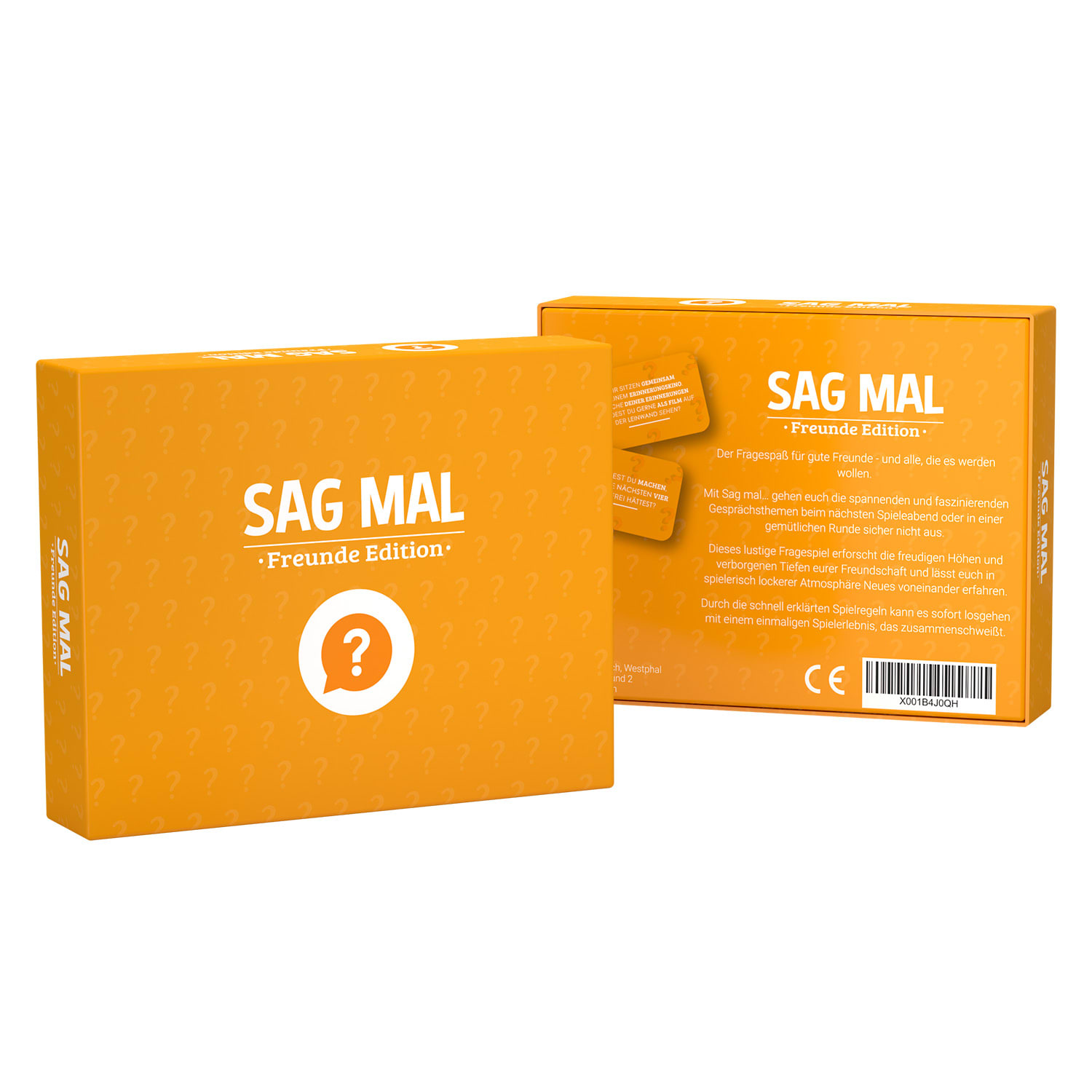 Sag mal... Freunde Edition ismerkedős játék 100+ kérdés Játékosok száma: 1+ Életkor: 14 éves kortól