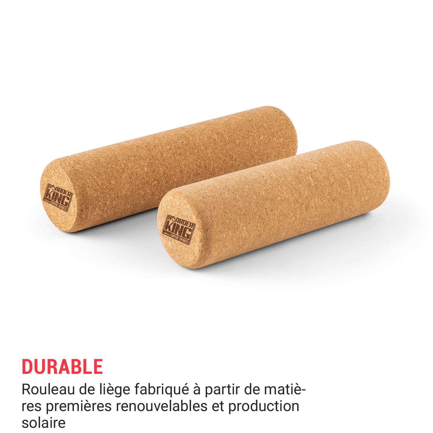 Indoorboard Curved Planche d'équilibre + tapis + rouleau de bois / liège 