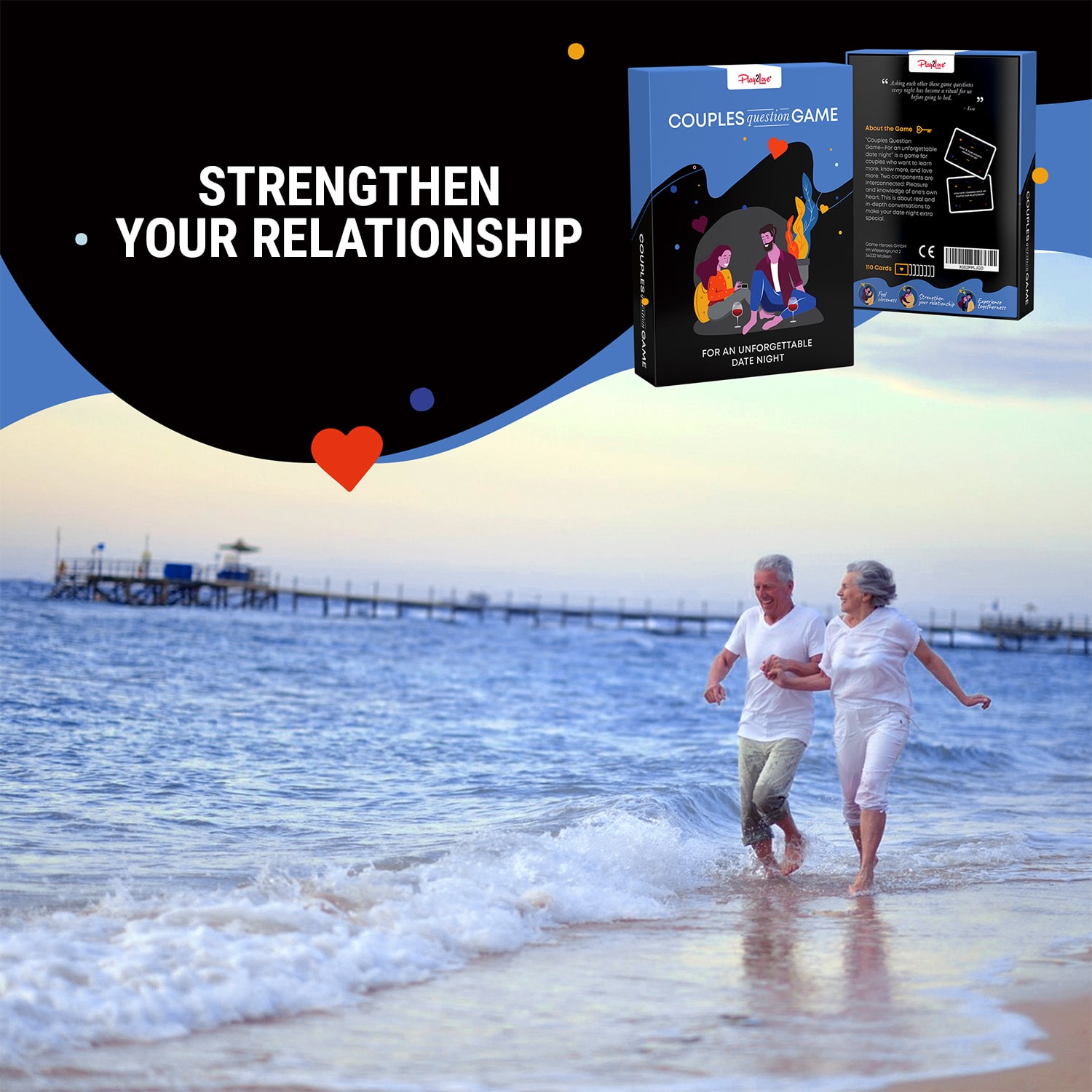 Couples Question Game – nezapomenutelné rande  karetní hra v angličtíně 