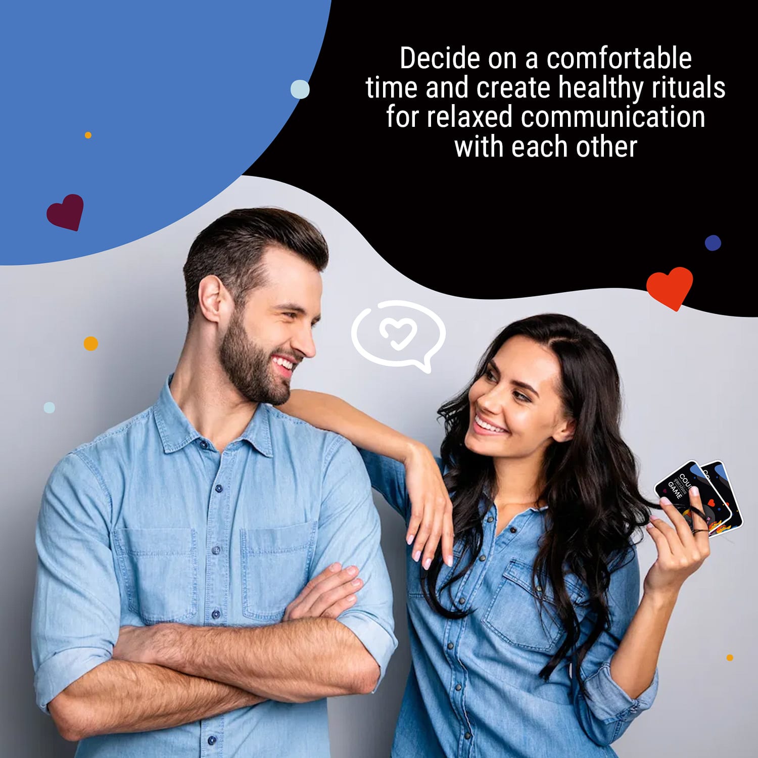 Couples Question Game – nezapomenutelné rande  karetní hra v angličtíně 