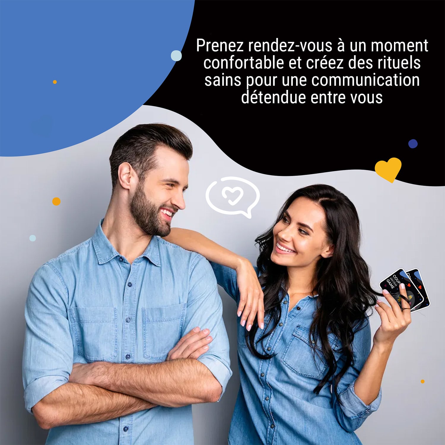 Jeu de cartes Couples Question Game ...to Make You Smile and Laugh Together 