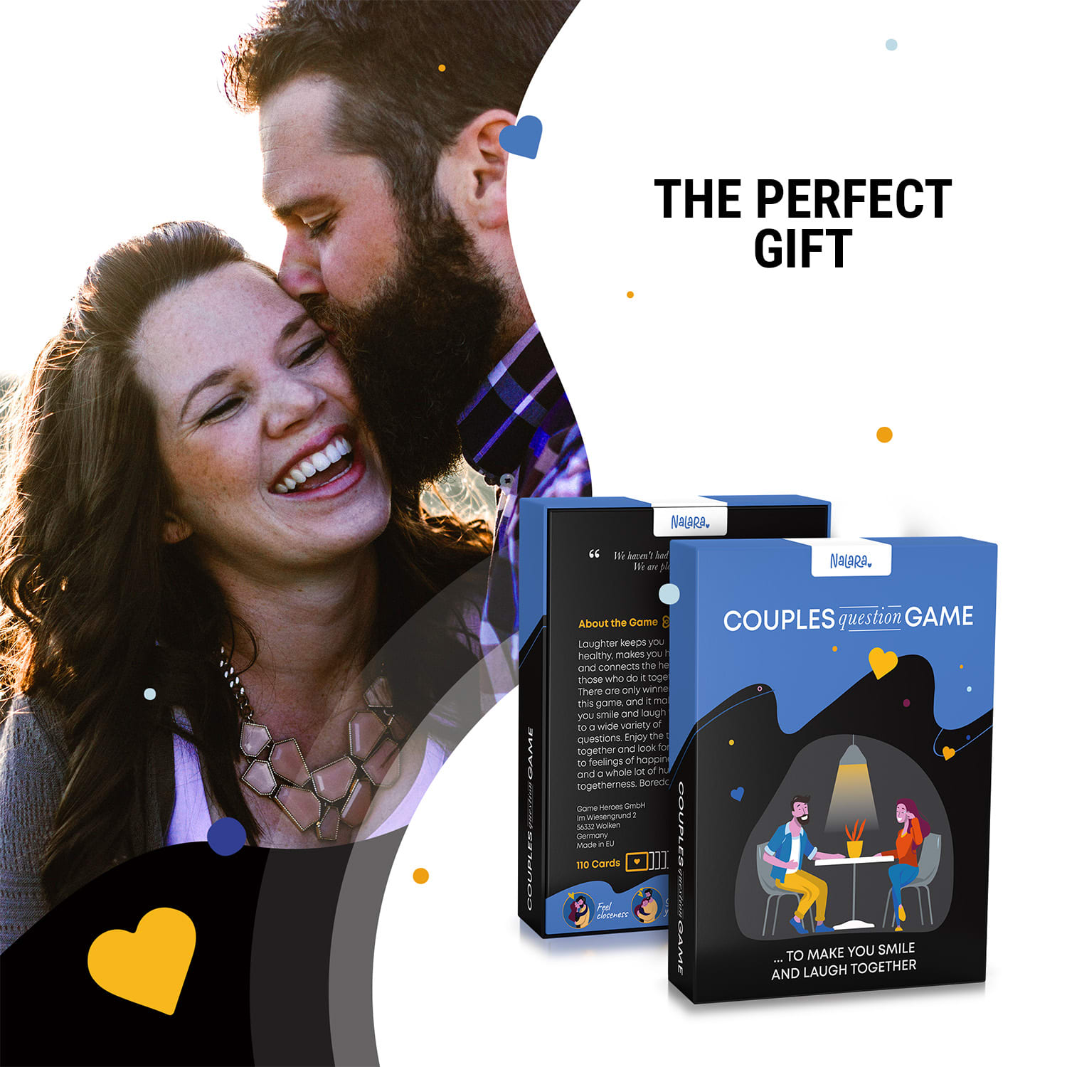 Couples Question Game ...abyste se společně pobavili a zasmáli  Karetní hra v angličtině 