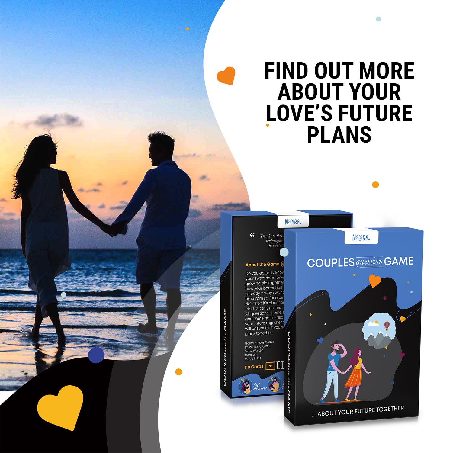 Párová hra s otázkami ...o společné budoucnosti 100 vzrušujících otázek v angličtině 