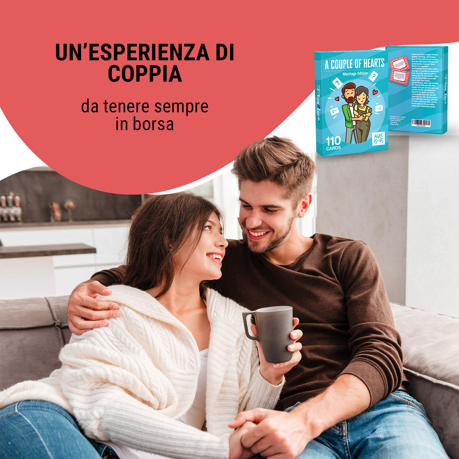 A Couple of Hearts per coppie, 110 domande amorose per coppie sposate 