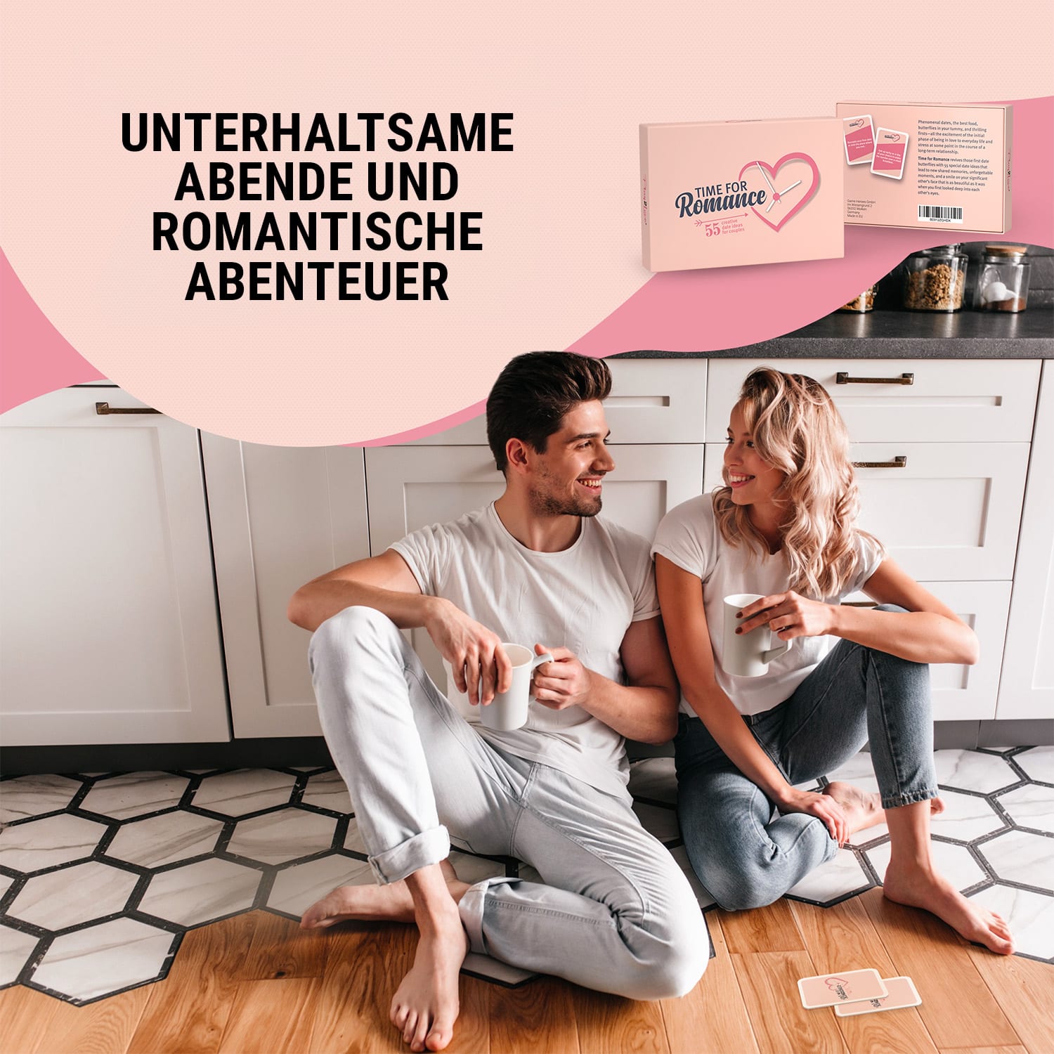 Time for Kartenspiel für Paare 55 liebevolle Date-Ideen  Hochzeitsgeschenk 