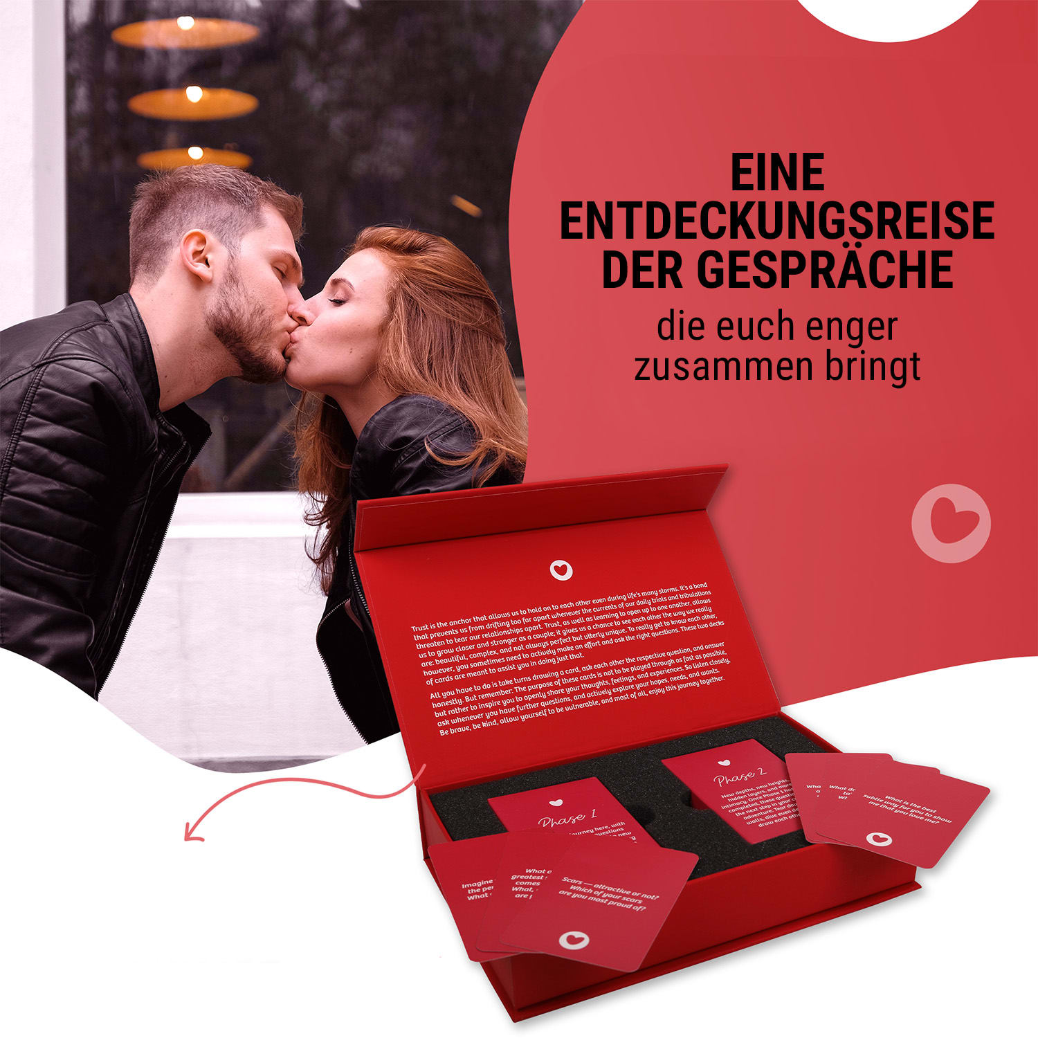 Love & Trust - A Conversational Journey for Couples 100 spannende Fragen 