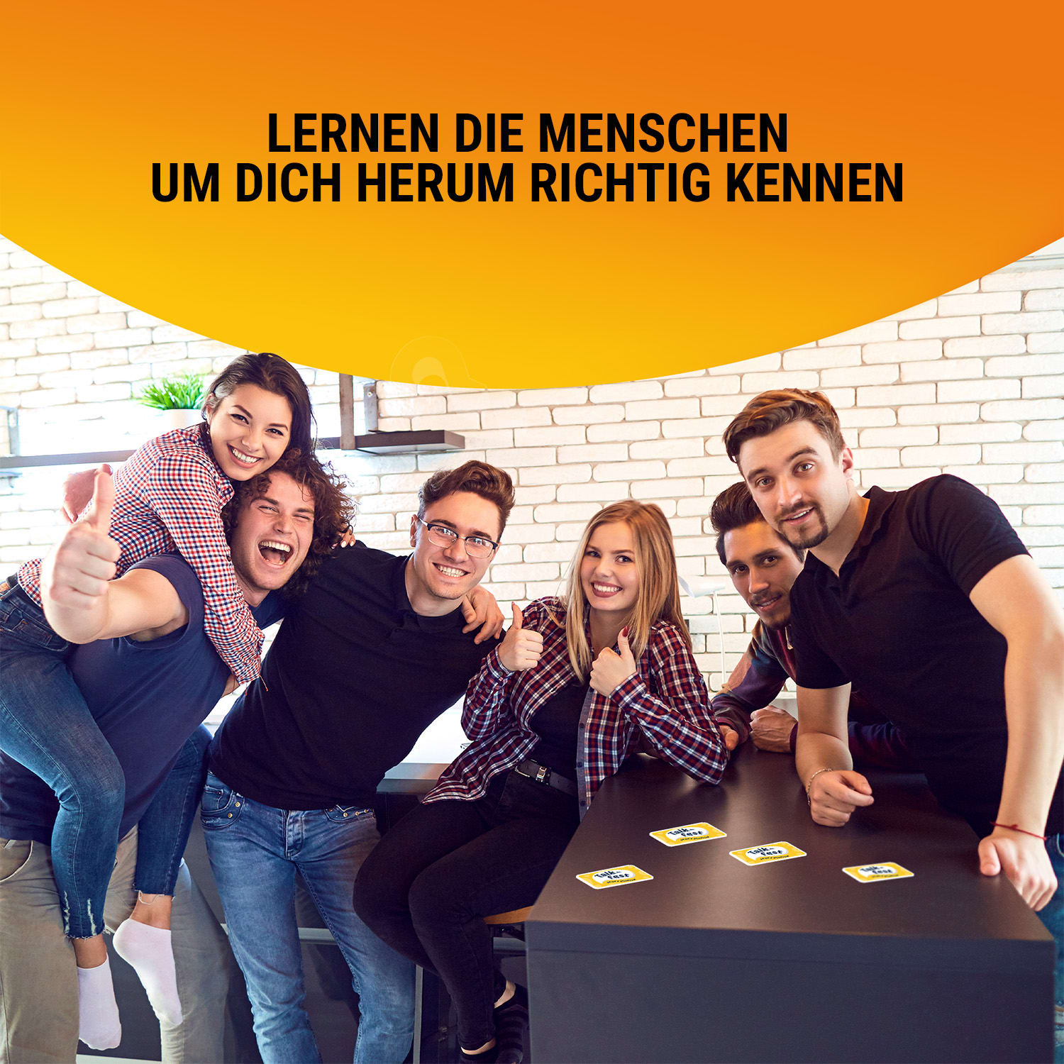 Talkfest Party Edition Kartenspiel über 100 Fragen Geschenkbox 