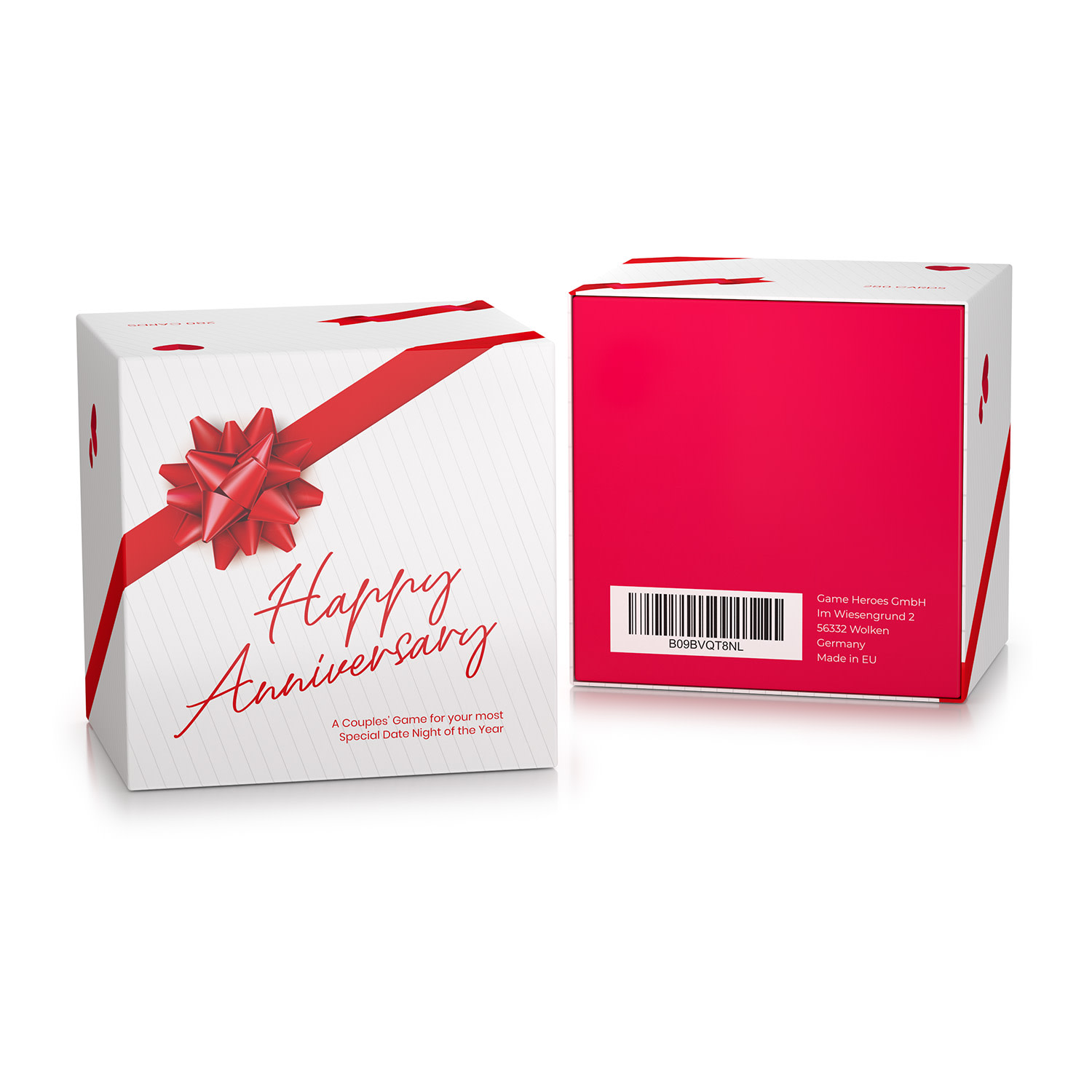 Happy Anniversary, Kártyajáték pároknak, 280 kérdés, Ajándékdoboz angol nyelvű