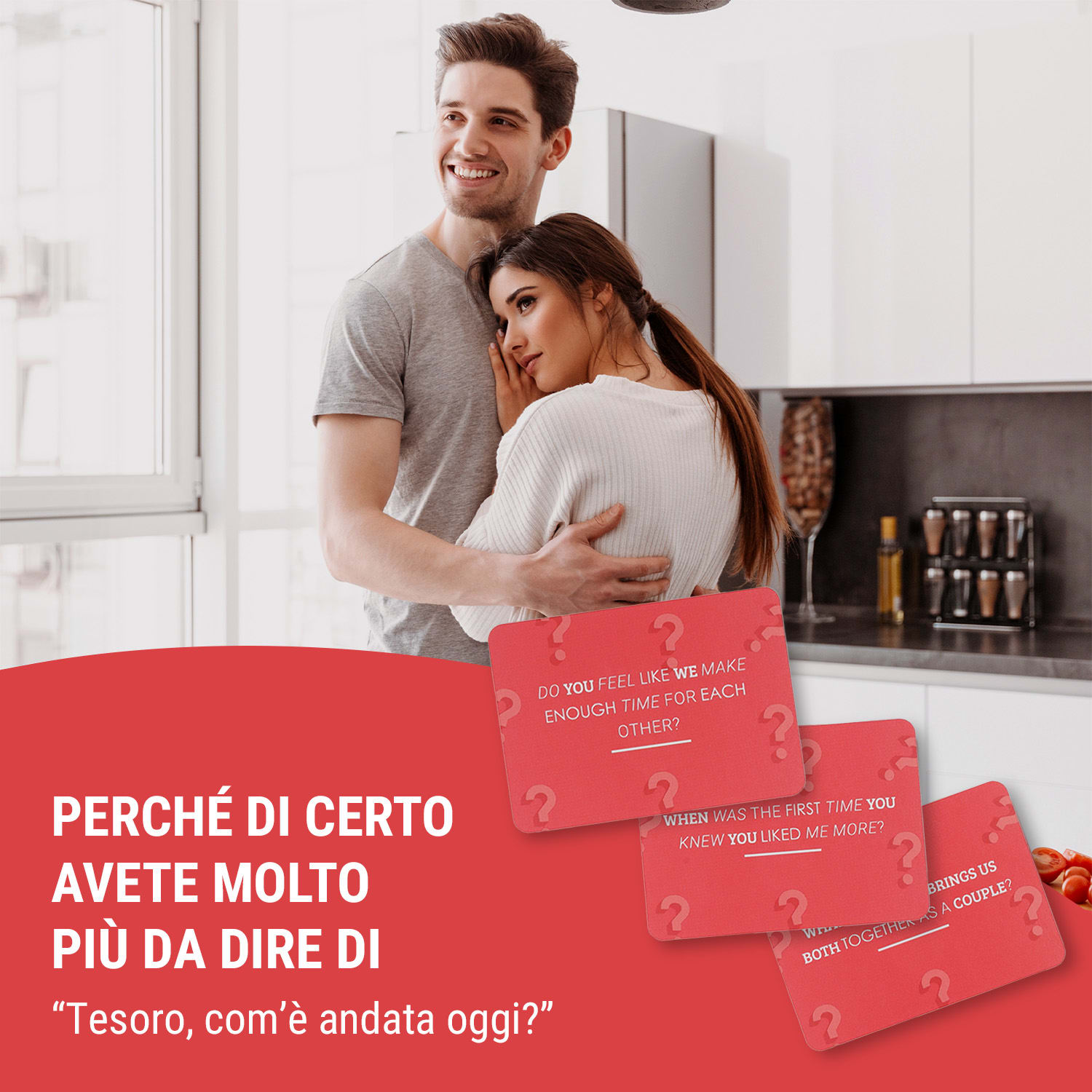 Tell me... gioco di conoscenza per coppie 100+ domande Giocatori: 2 Età: Adulti 