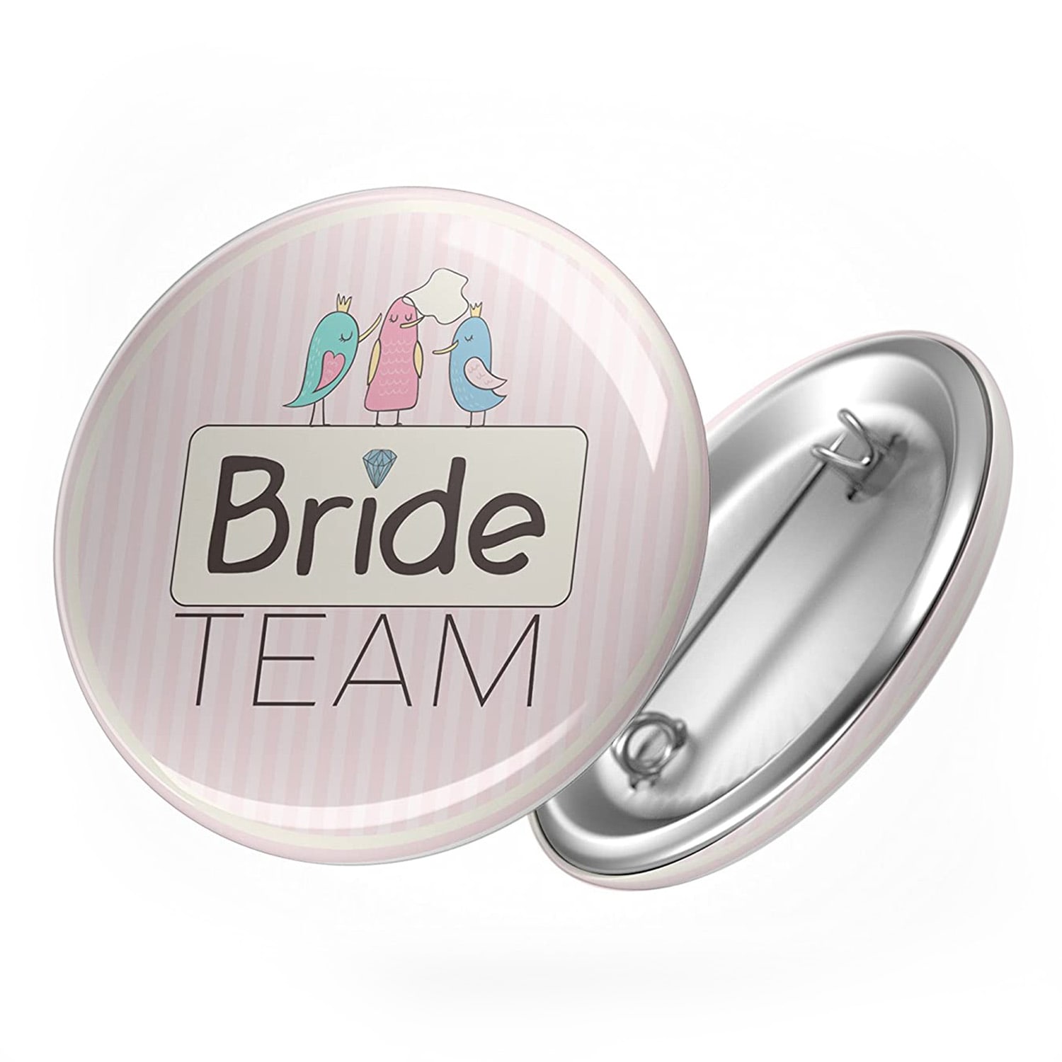 Badges Sweet Bride Hen Party 12 Buttons 5.6 cm Extra Large Hen Do Gift 