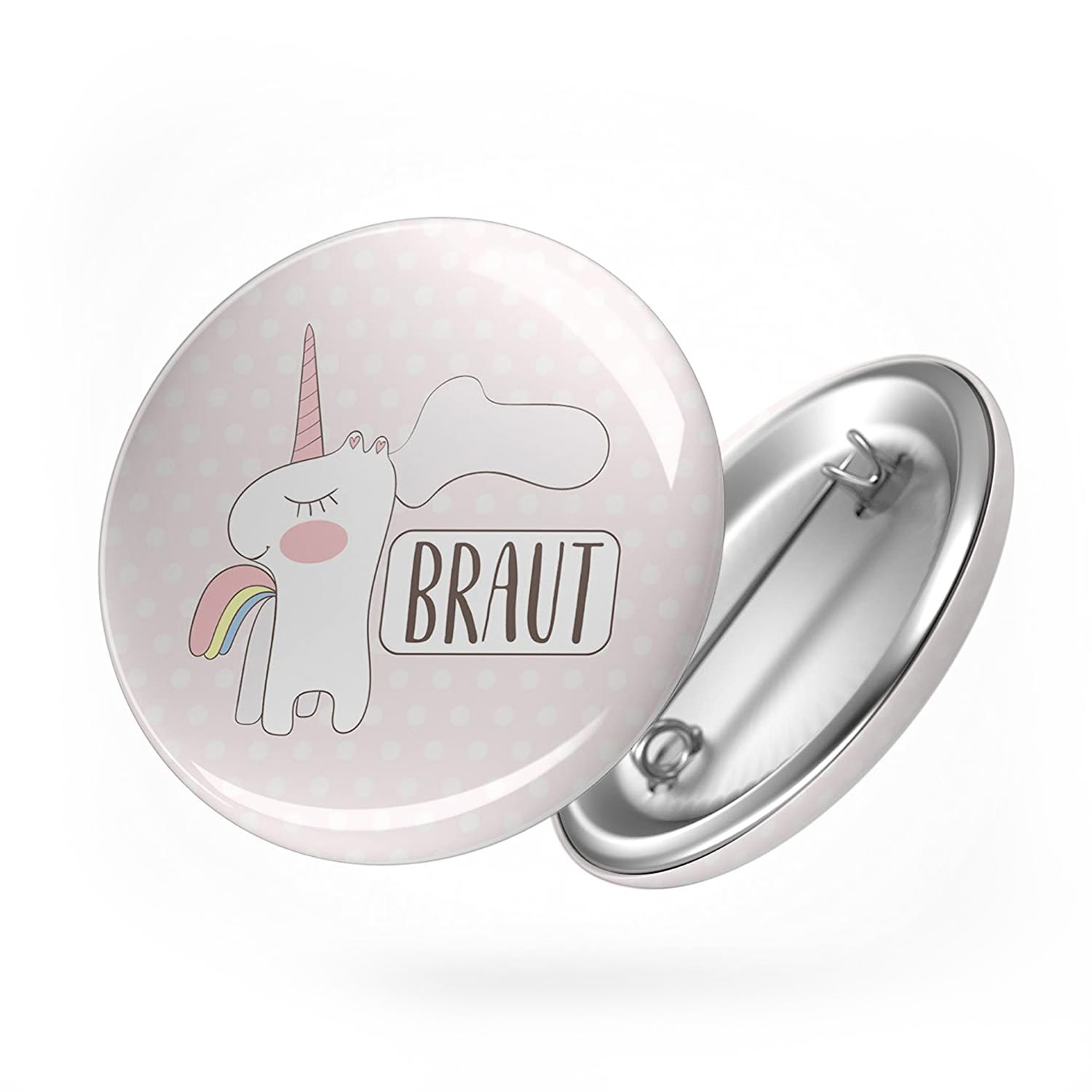 Badges Unicorn Hen Party 12 Buttons 5.6 cm Extra Large Hen Do Gift 