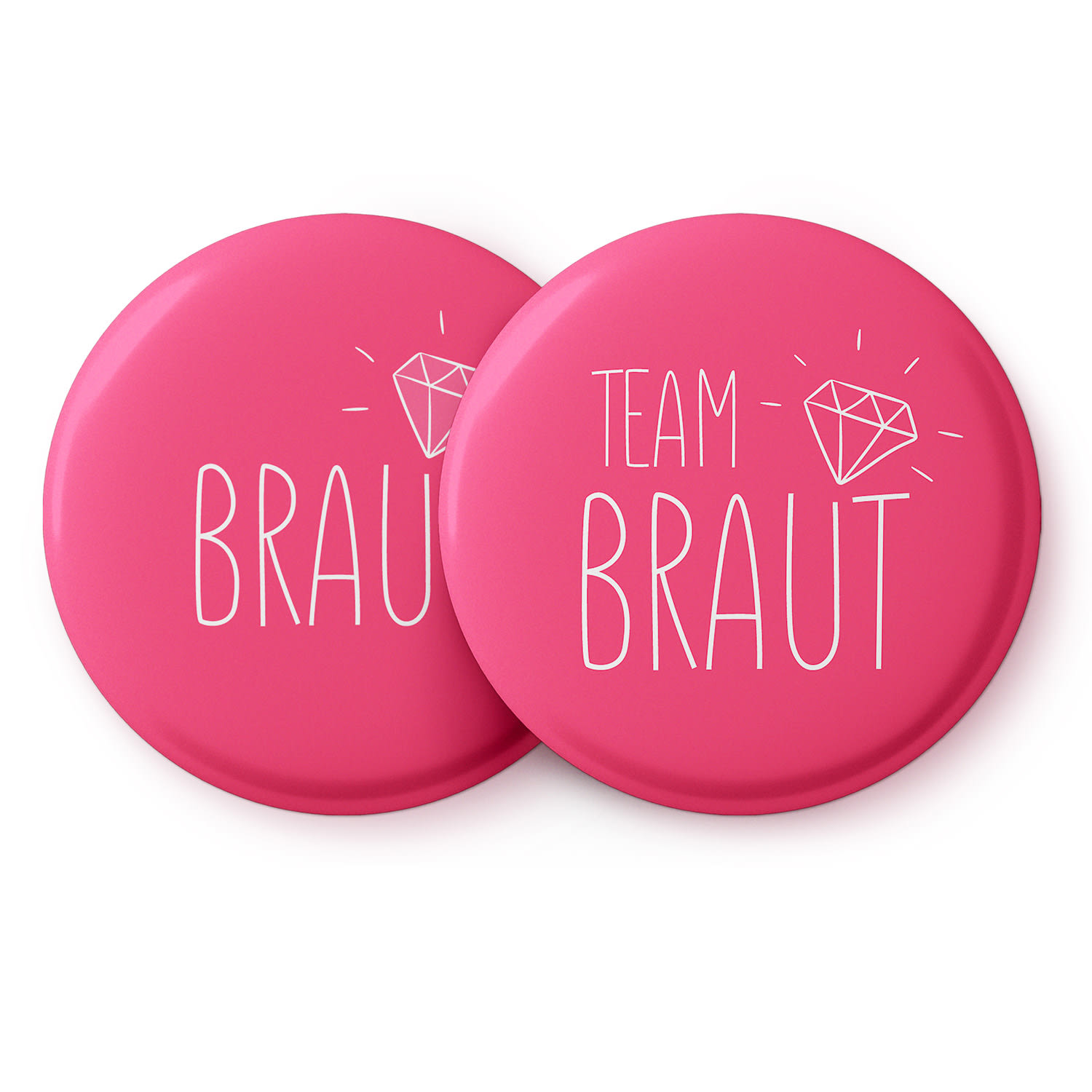 Odznaky Rosa Diamond na holčičí rozlučku se svobodou 5,6 cm extra velký dárek pro rozlučku se svobodou