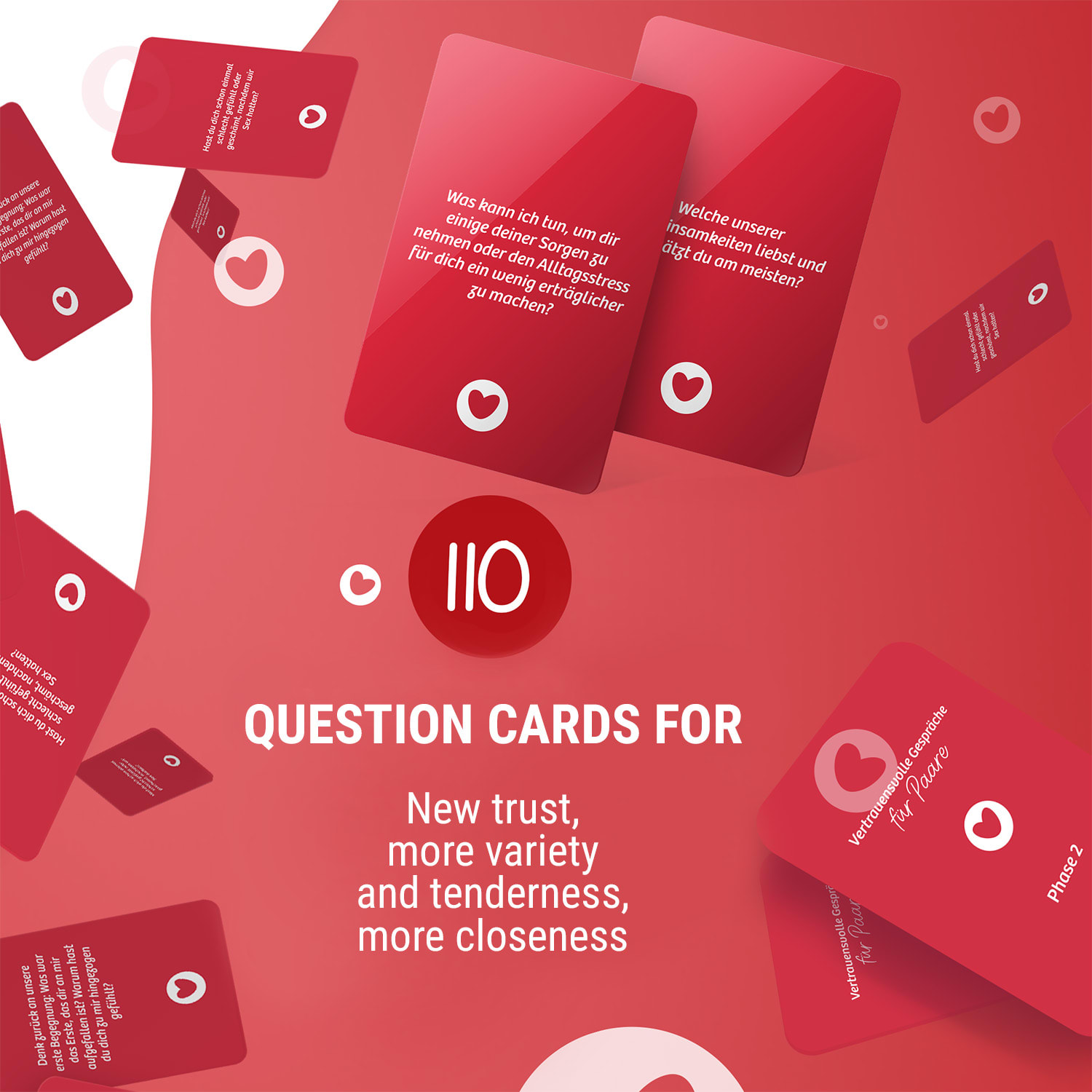 Povjerljivi razgovori Kartaška igra za parove 110 pitanja  Magnet Box 