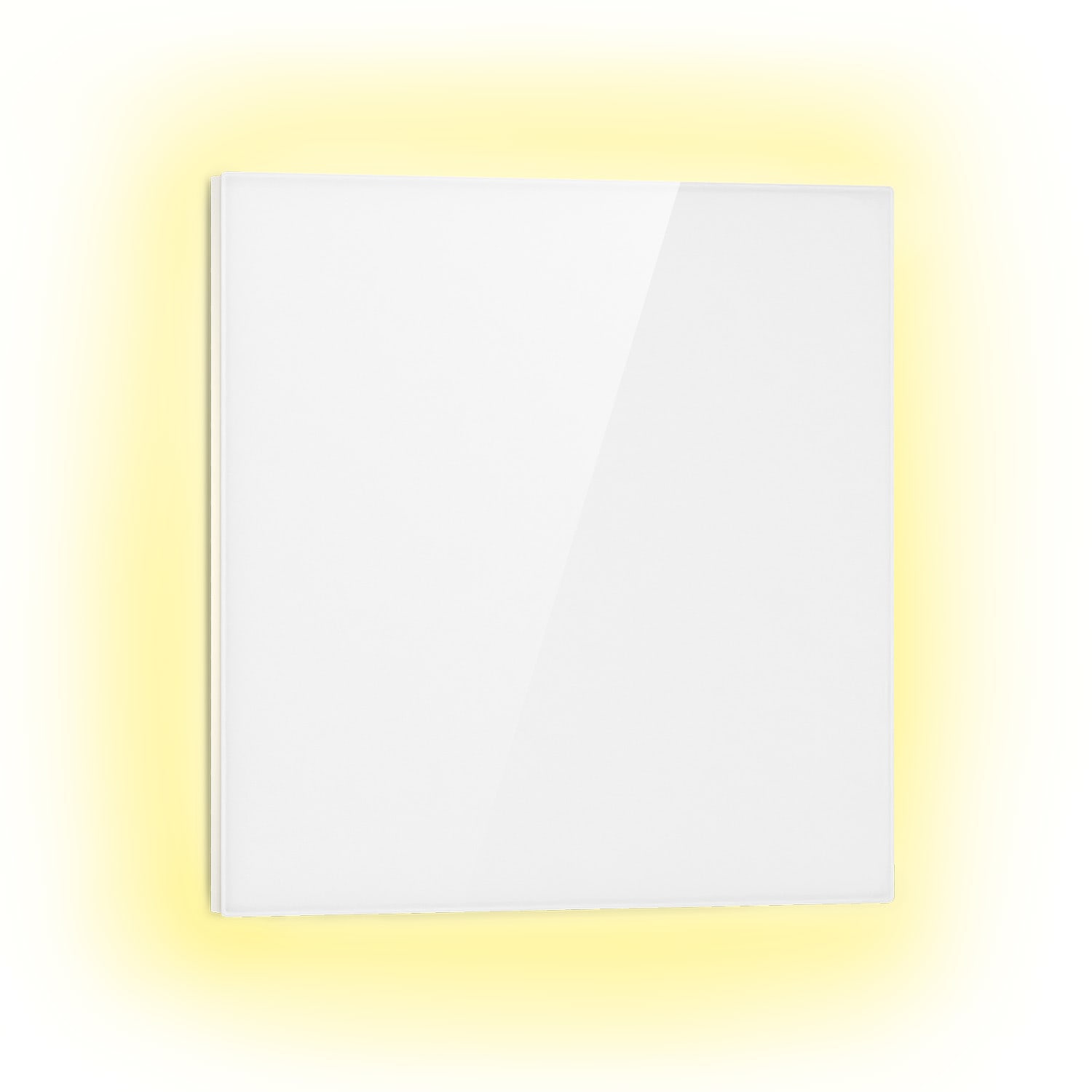 Mojave 500 calentador inteligente 2 en 1 Convector de infrarrojos 60 x 60 cm 500 W con luz RGB 500 W (60 x 60 cm) | Blanco
