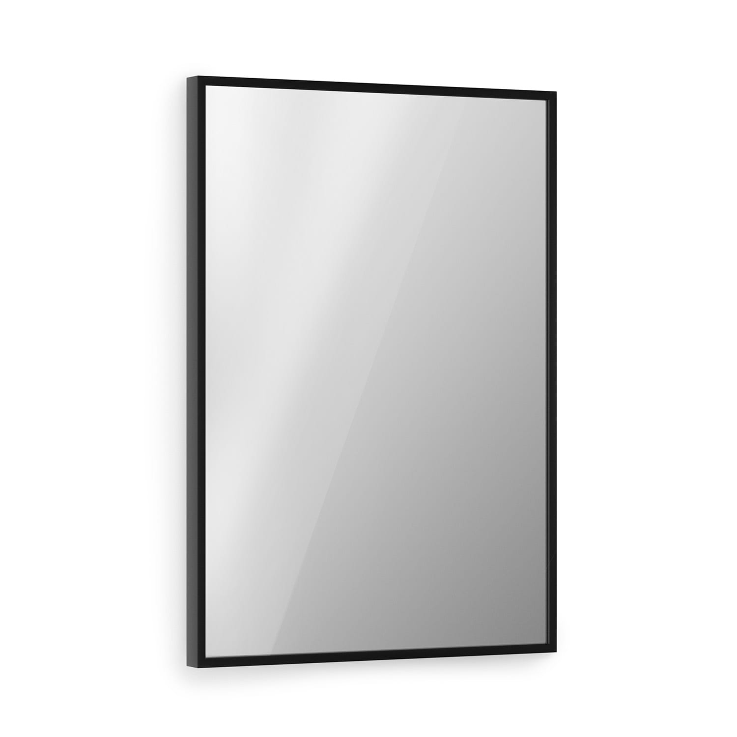 La Palma 750 calentador inteligente 2 en 1 Convector de infrarrojos 85 x 60 cm 750 W Espejo frontal 60 x 85 cm | 750 W | Negro