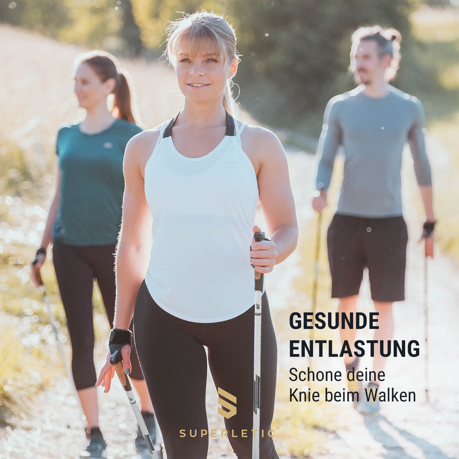 Bilbao TX Essential Nordic Walking Stöcke 10 % Carbon 100-130 cm Korkgriffe 