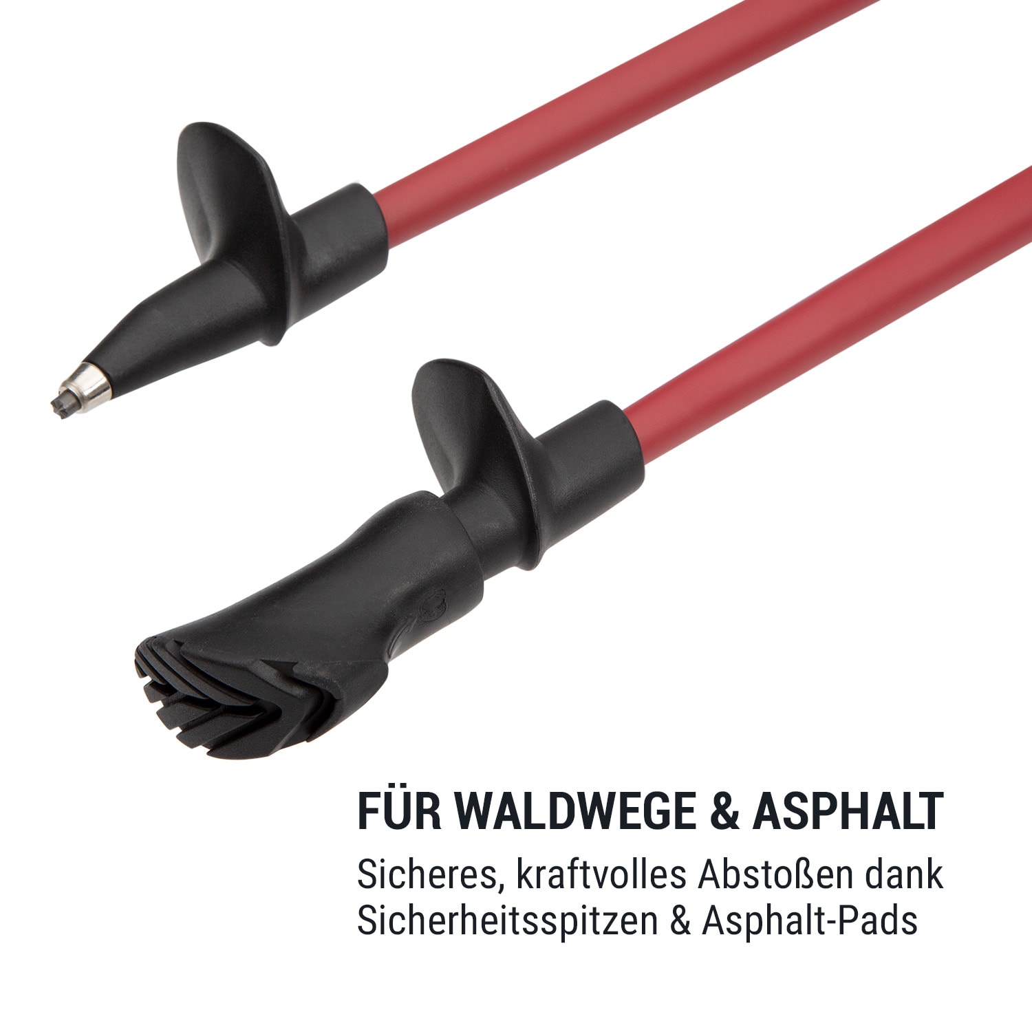 Bilbao TX Essential Nordic Walking Stöcke 10 % Carbon 100-130 cm Korkgriffe 