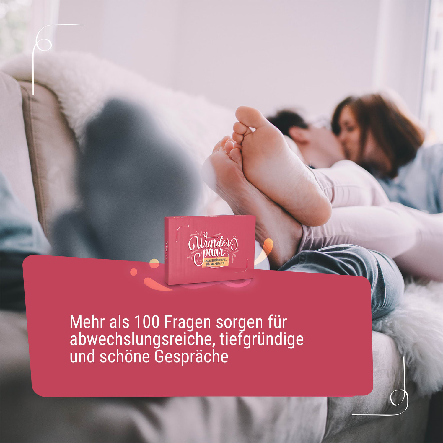 Wunderpaar Verheiratete Fragekartenspiel für Paare 110 Fragen Alter: 14+ 