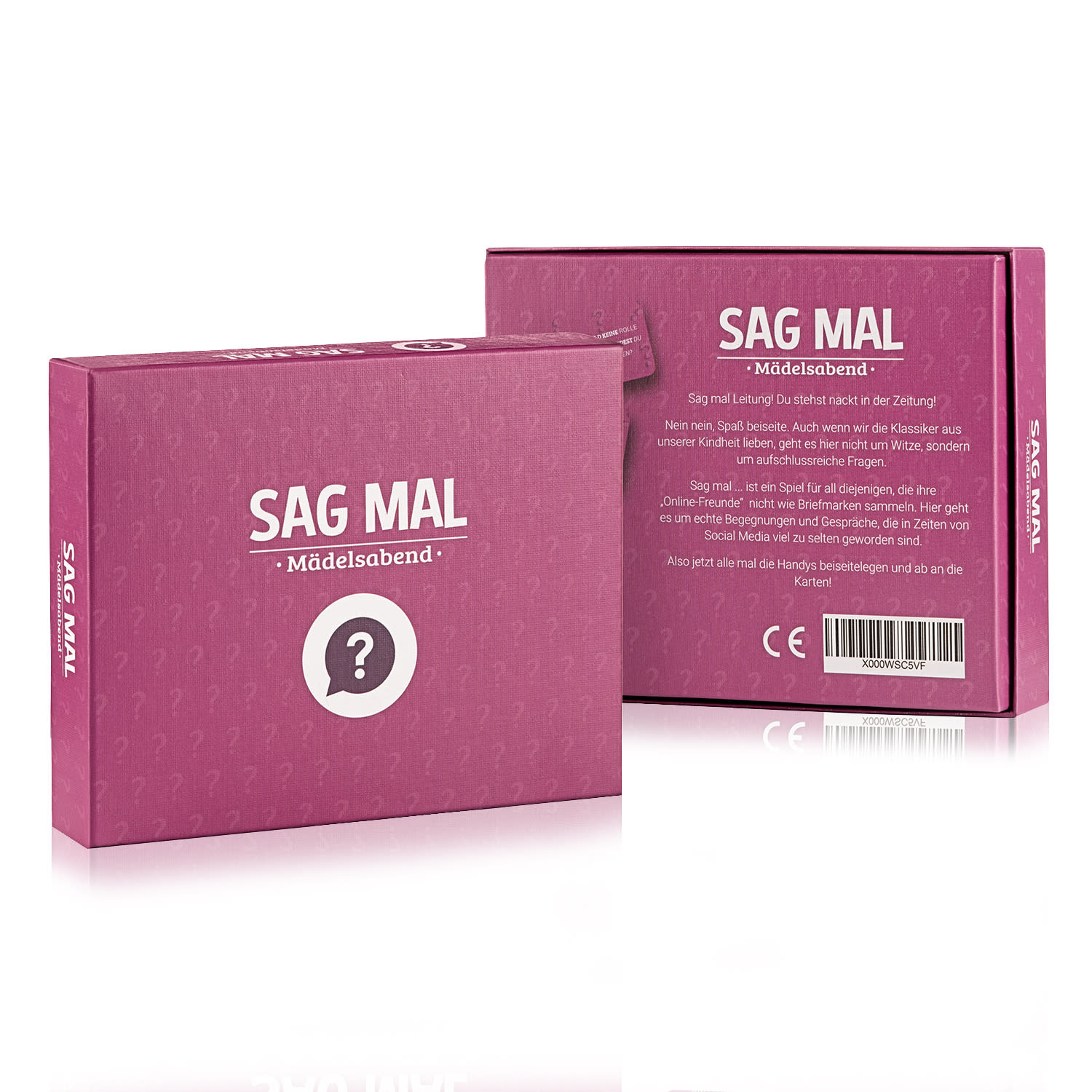 Sag mal... Mädelsabend Kognitivna igra 100+ pitanja Broj igrača: 1+ Dob: za odrasle