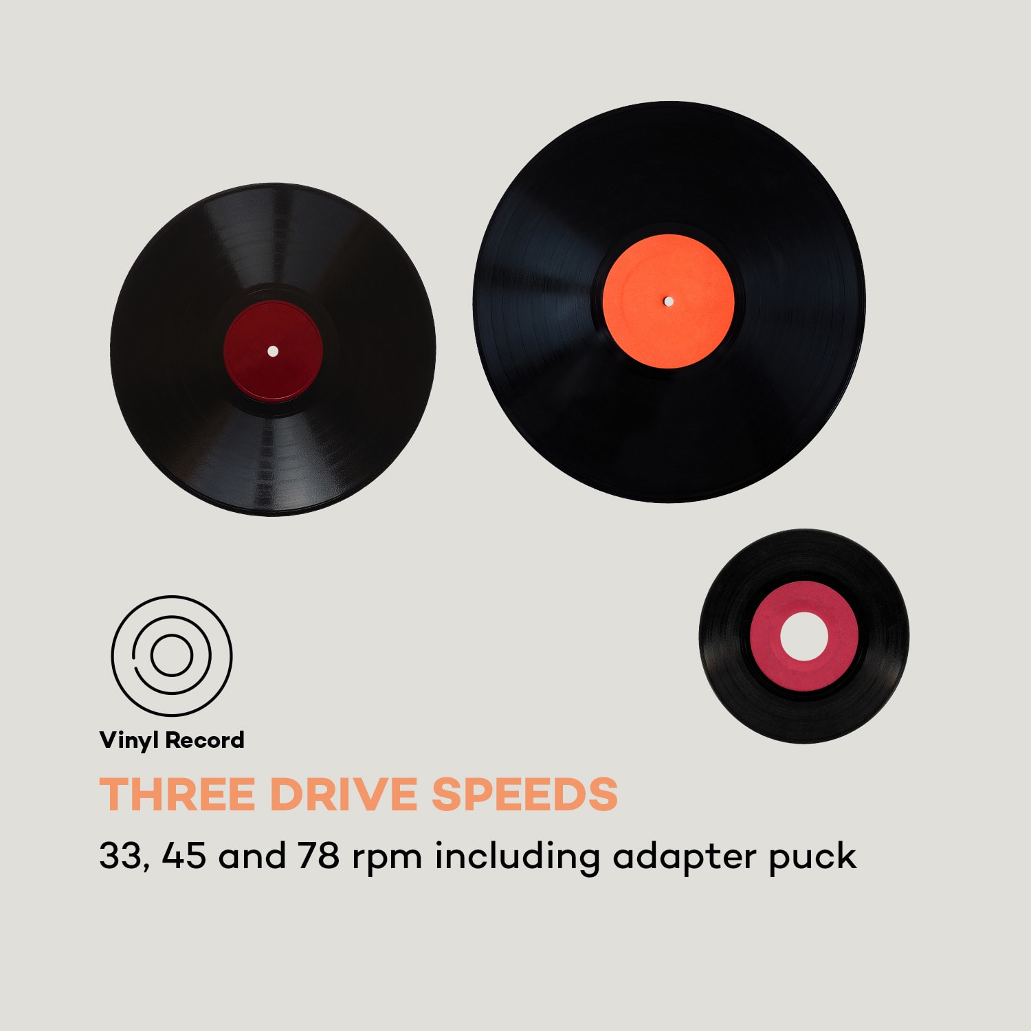 TT-Play SE, gramofon, protiprachový kryt, Bluetooth, 33/45/78 otáček za minutu, pitch 