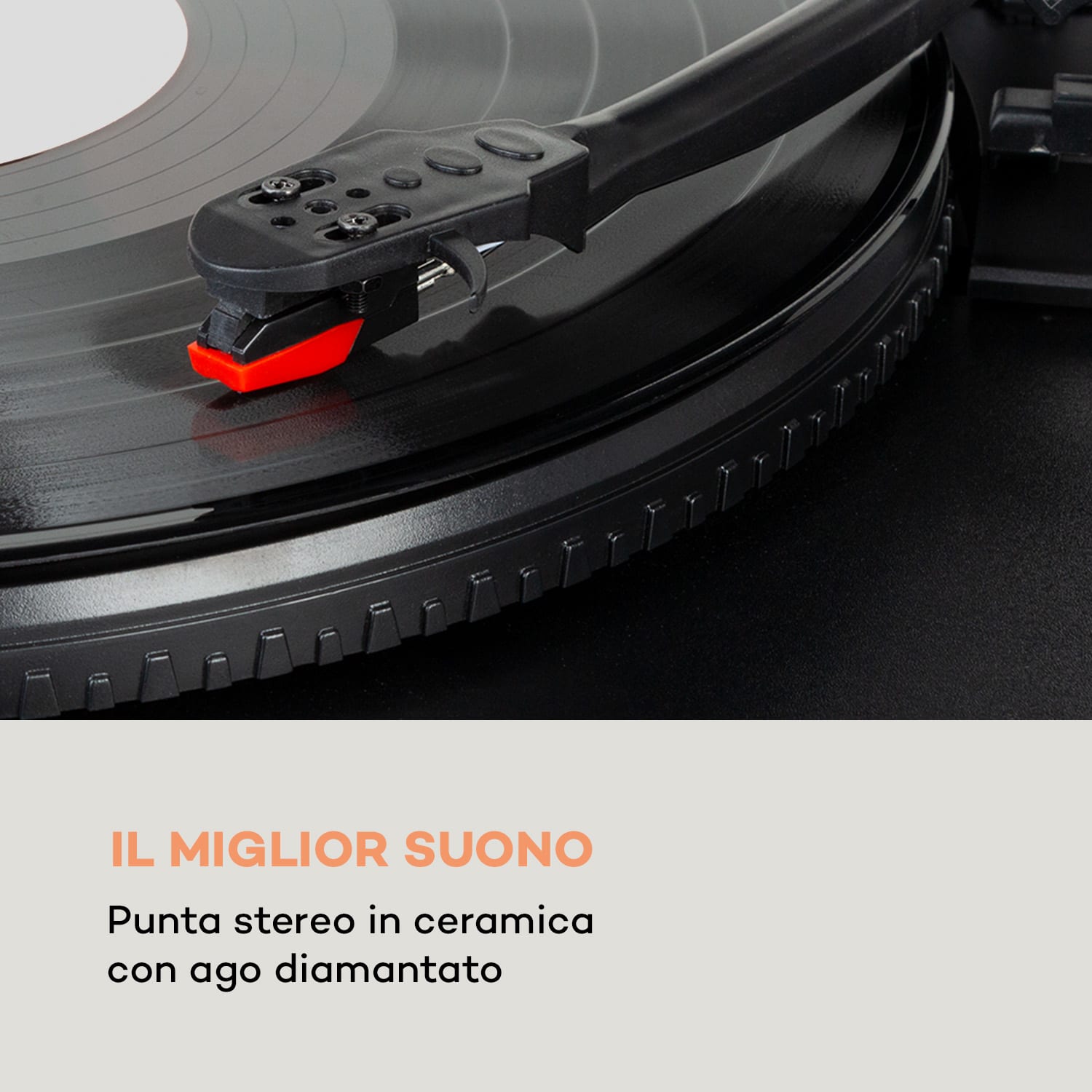 Giradischi TT-Play SE Copertura antipolvere Bluetooth 33/45/78 giri/min Pitch