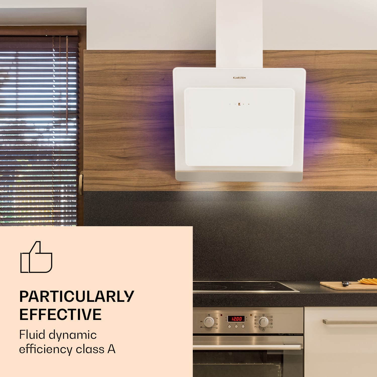 >Aurora Eco 60 Cooker Hood 550 m³/h 60cm Head-Free Ambient Light EEC A+ 60 cm | No | White