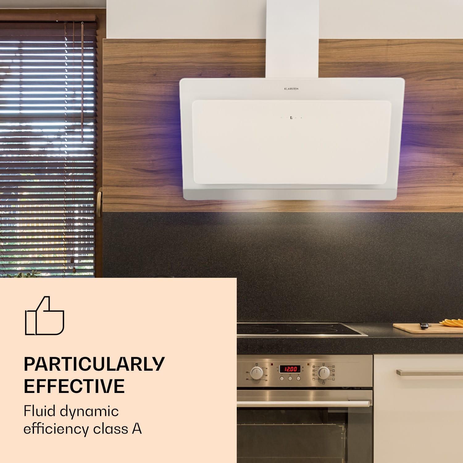 Aurora Eco 90 Cooker Hood 550 m³/h 90cm Head-Free Ambient Light EEC A+ 90 cm | No | White
