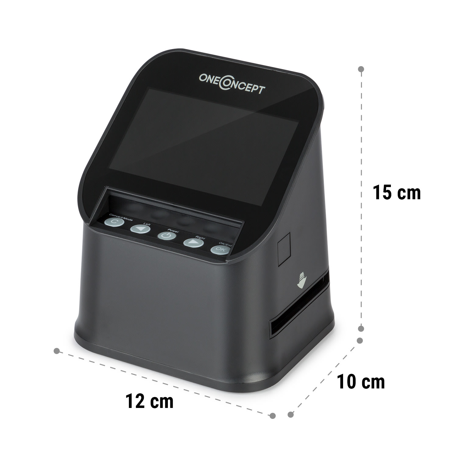 ION Pics 3 фото скенер за слайдове 14 MP сензор 4.3" LCD дисплей 128 MB памет Подсветка: 3 бял светодиод